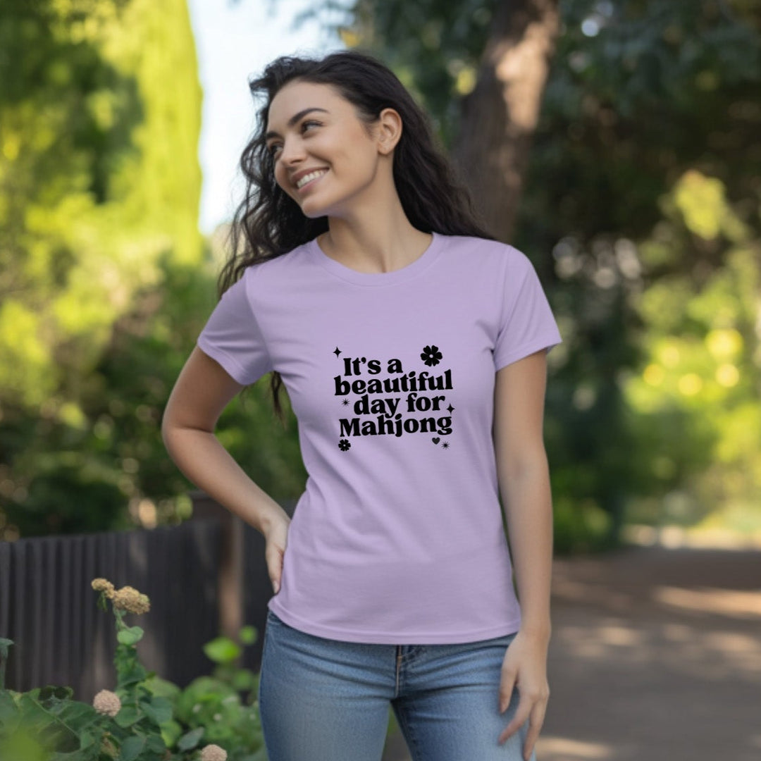 It's A Beautiful Day For Mahjong - Men's / Unisex Tee
