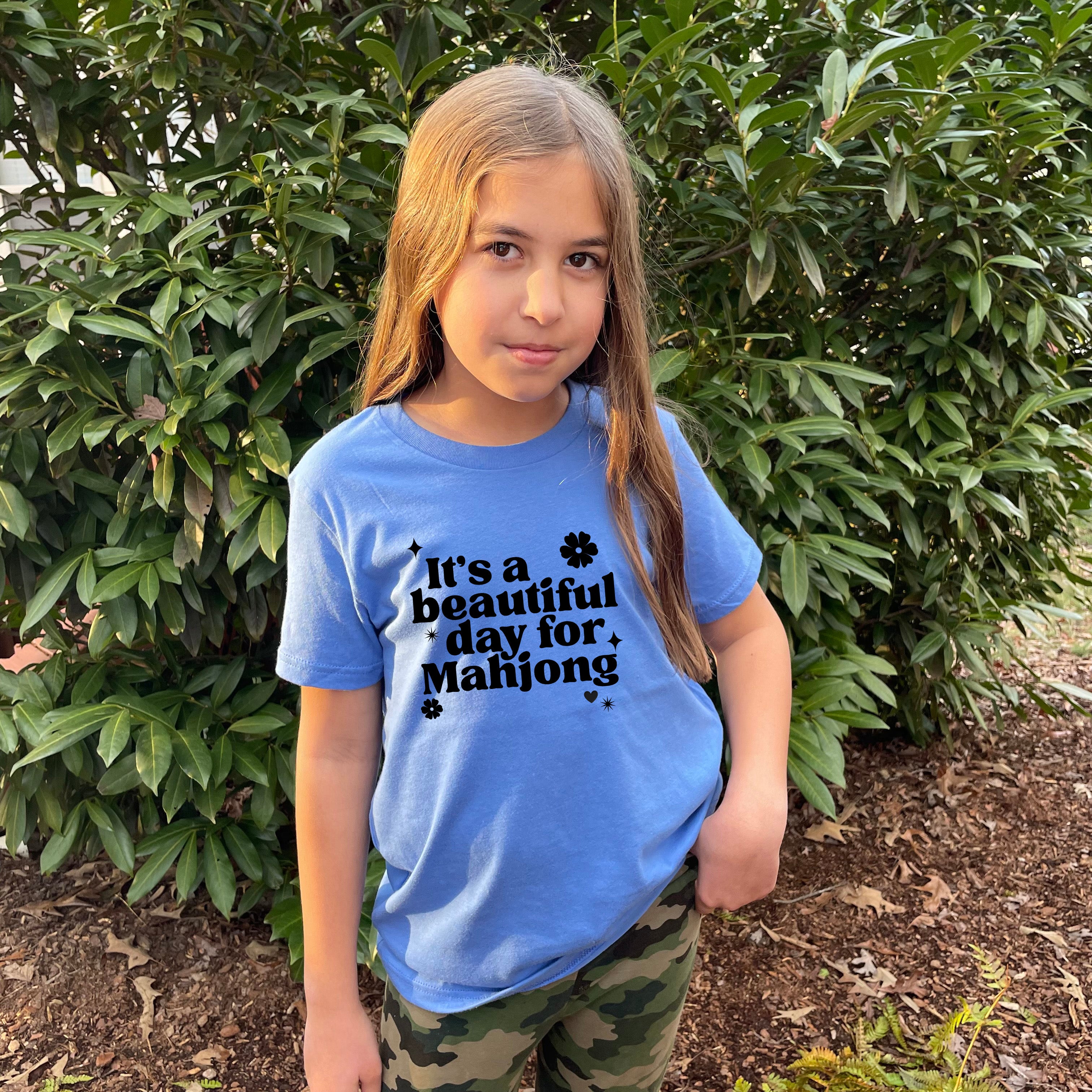 It's A Beautiful Day For Mahjong - Kid's Tee