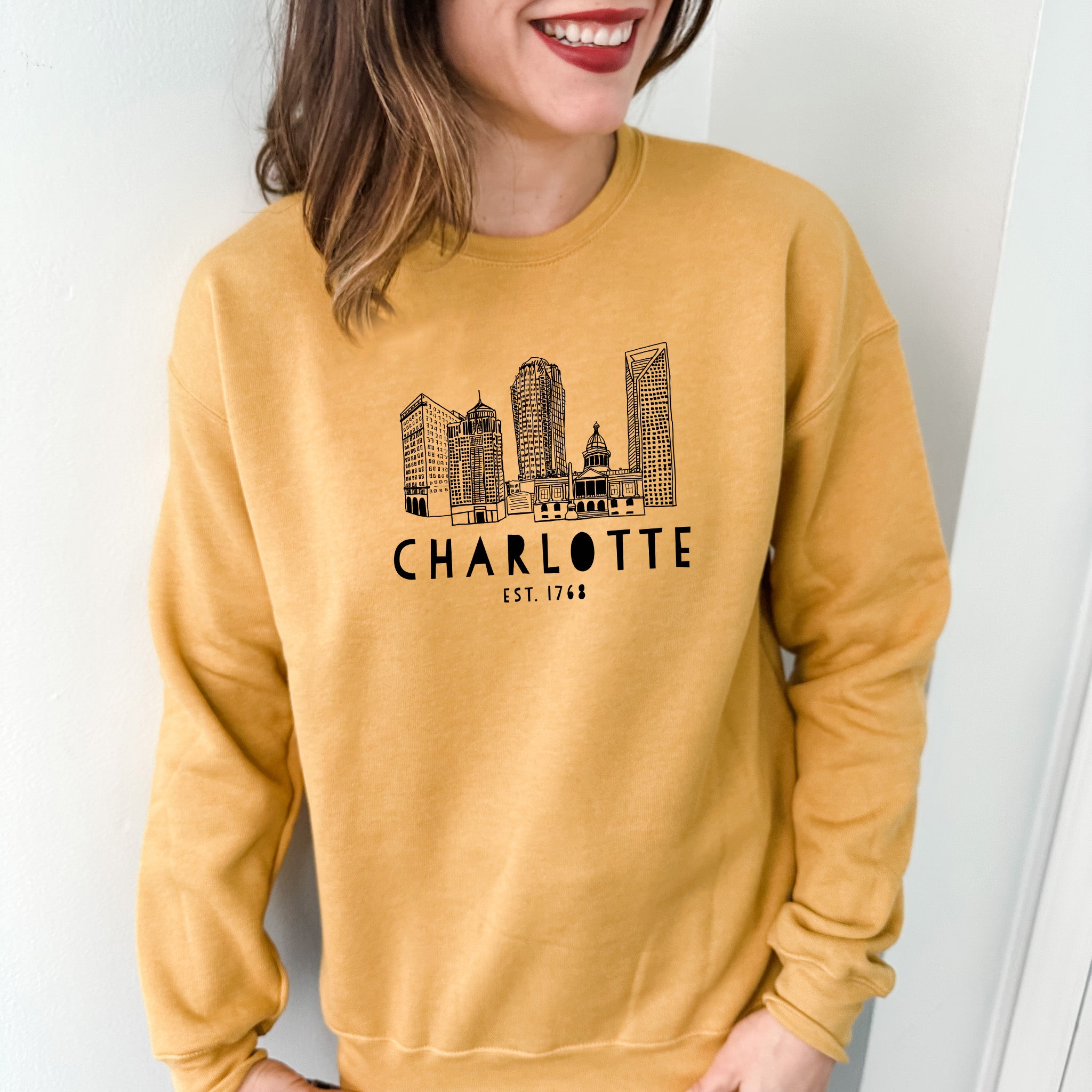 Charlotte Skyline - Unisex Sweatshirt