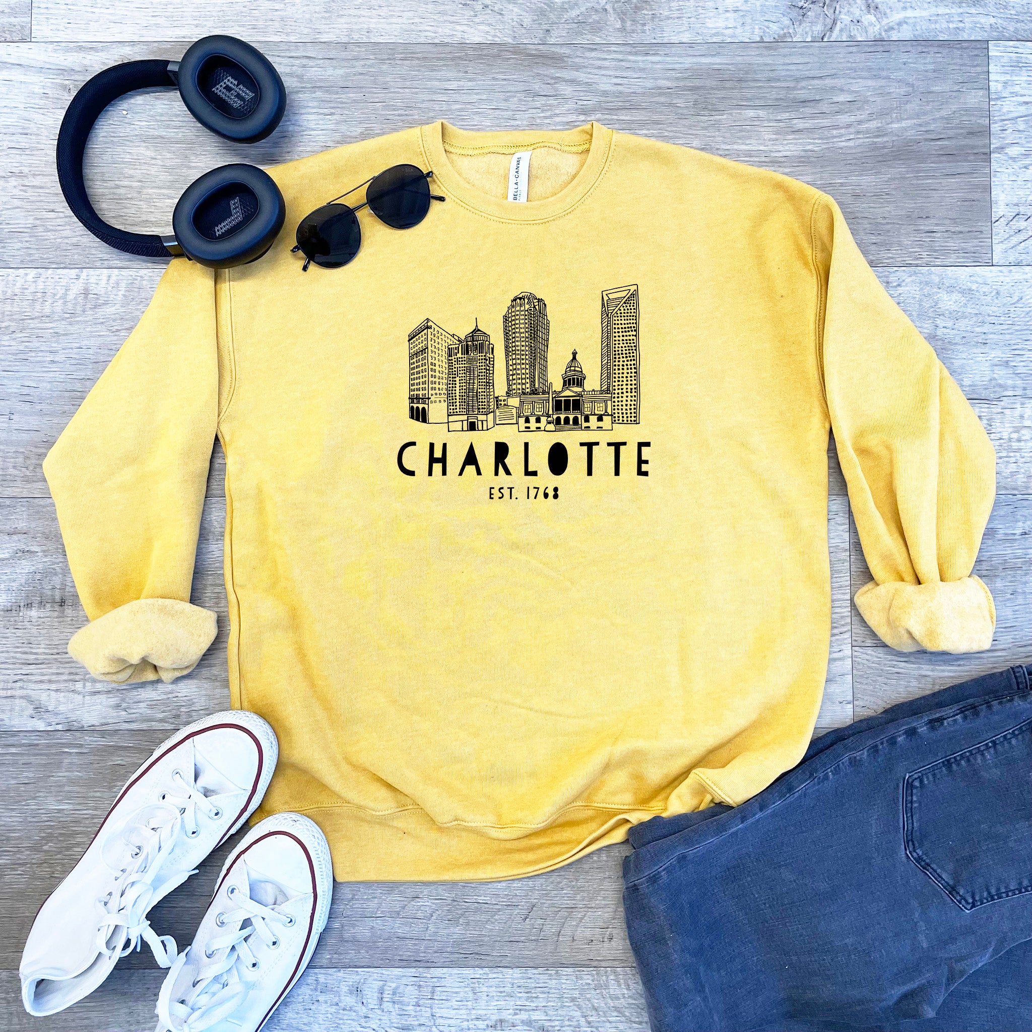 Charlotte Skyline - Unisex Sweatshirt