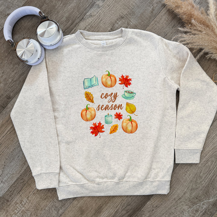 Cozy Season - Kid's Sweatshirt - Oatmeal