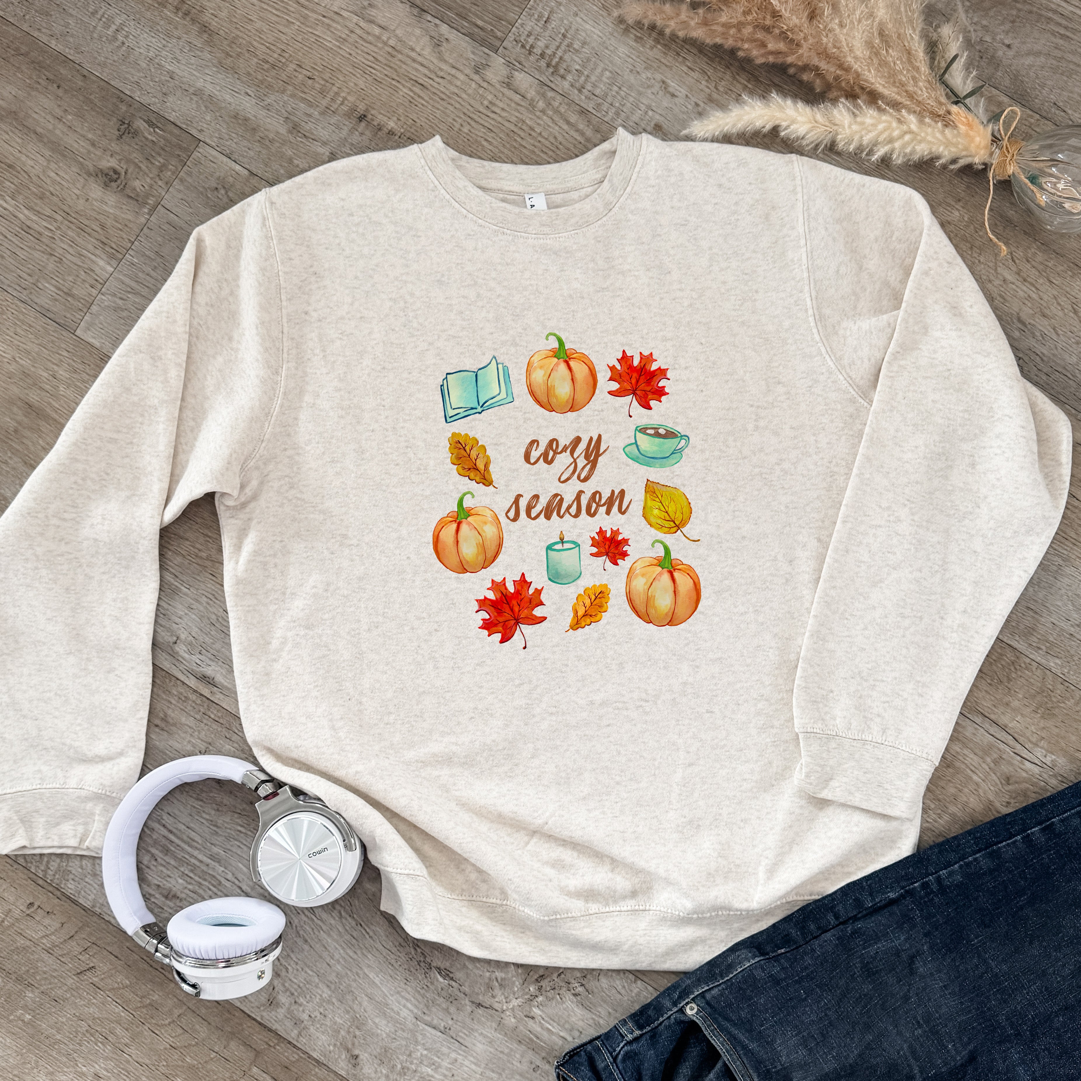 Cozy Season - Unisex Sweatshirt - Oatmeal