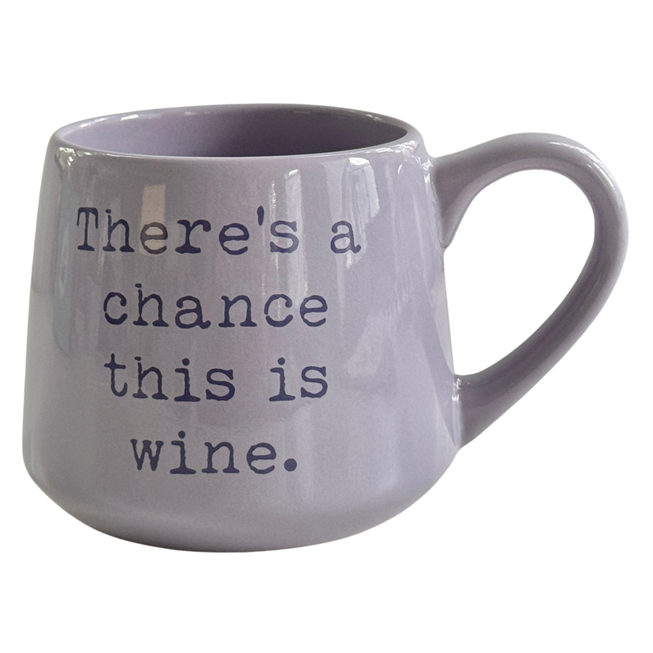 there's a chance this is wine mug