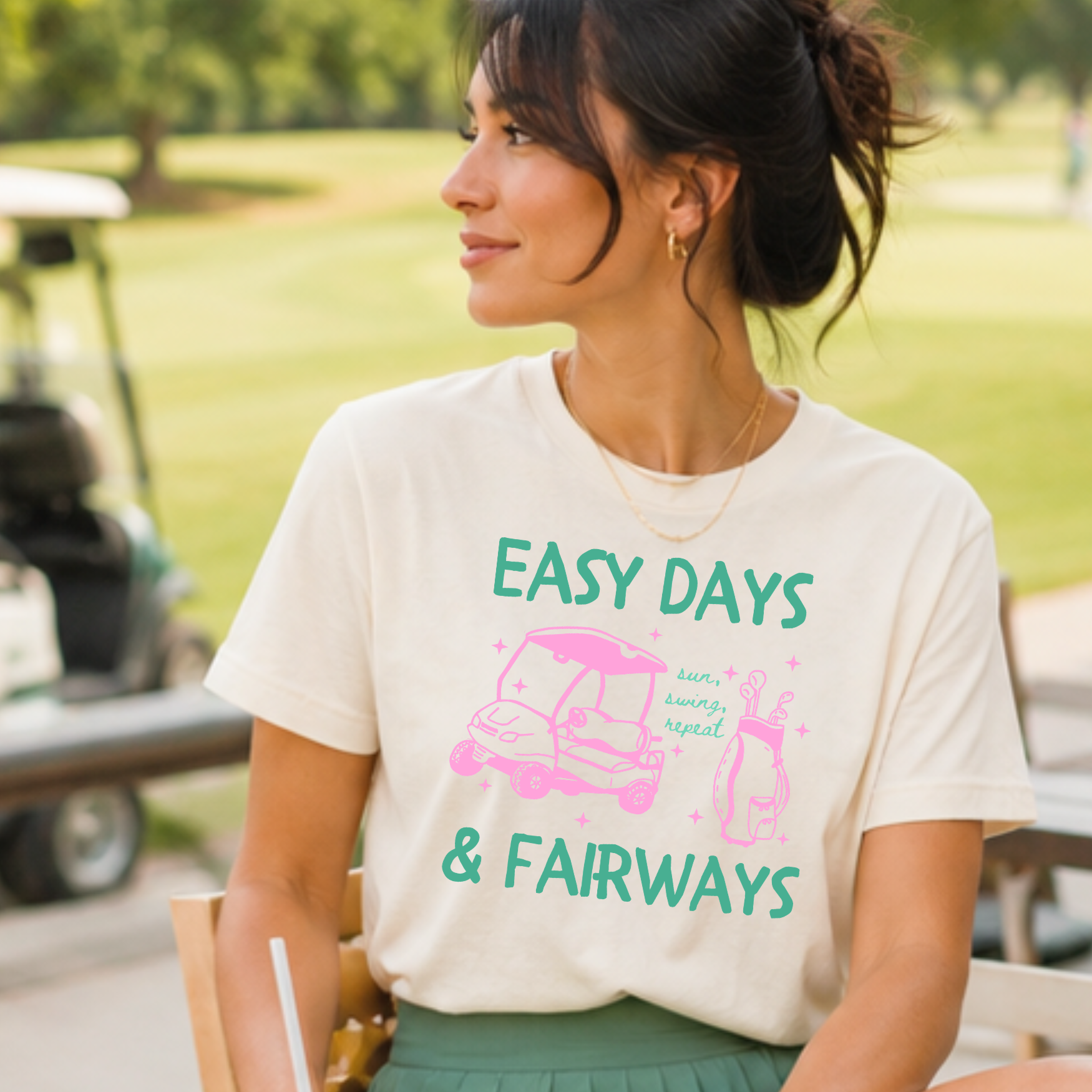Easy Days & Fairways - Men's / Unisex Golf Tee
