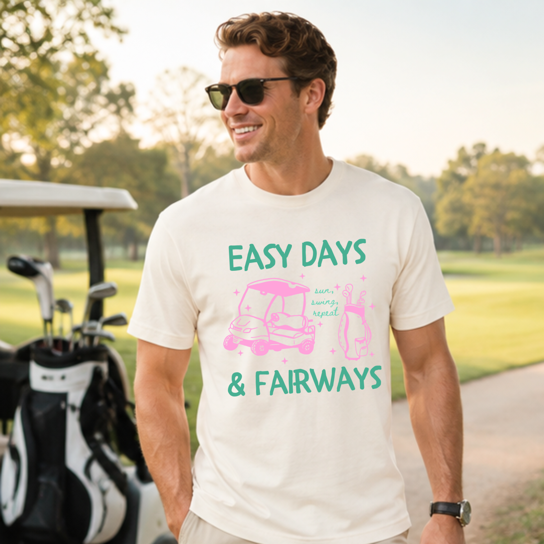 Easy Days & Fairways - Men's / Unisex Golf Tee