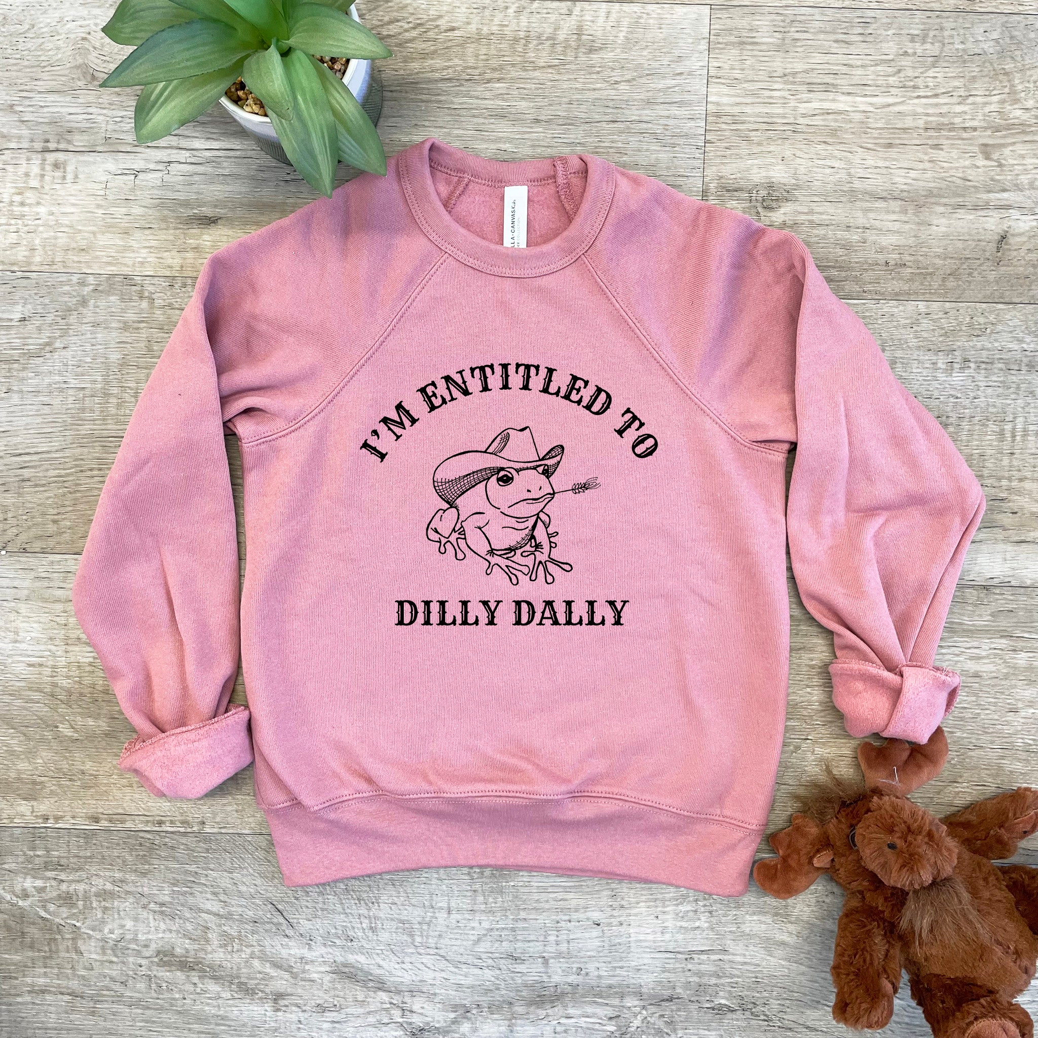 I'm Entitled To Dilly Dally - Kid's Sweatshirt