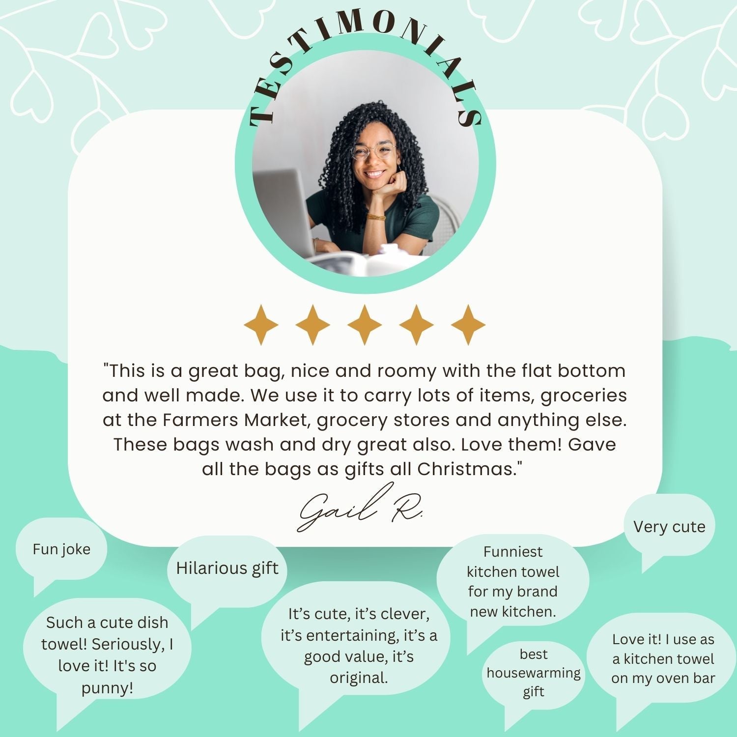 a picture of a woman sitting at a table with a laptop