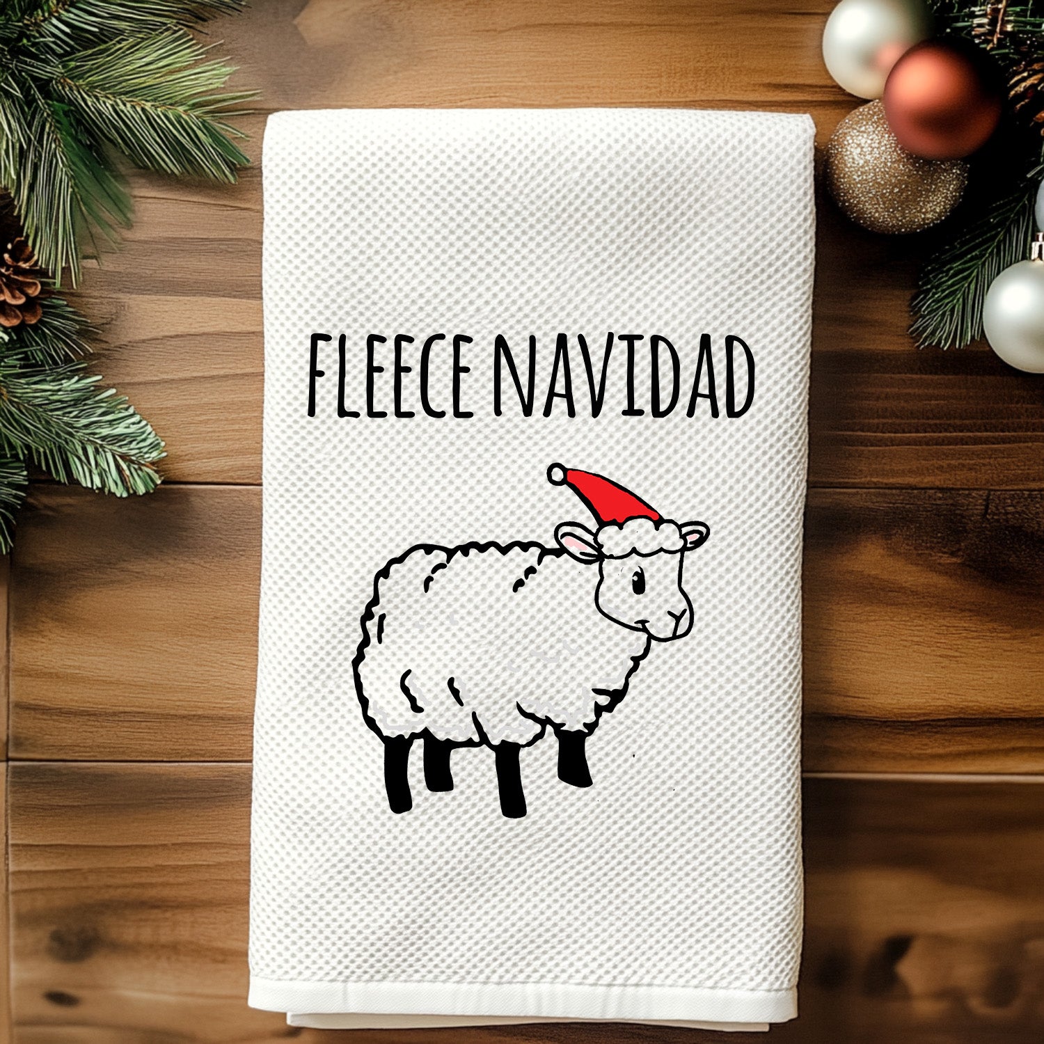 Fleece Navidad - Christmas Kitchen Towel
