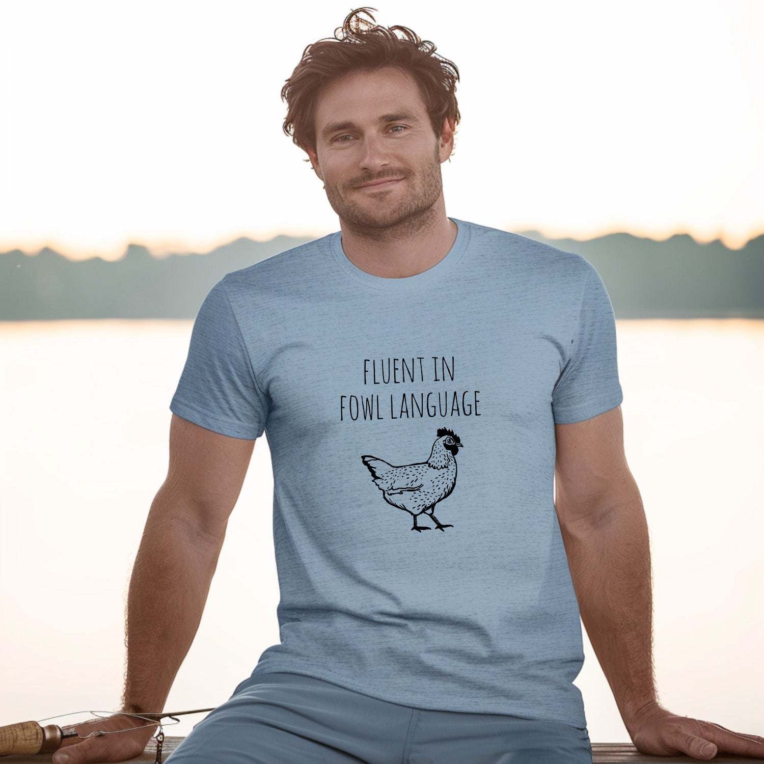 Fluent In Fowl Language - Men's / Unisex Tee