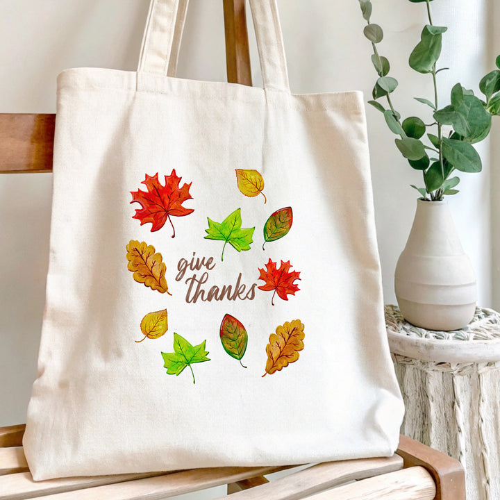 Give Thanks Tote Bag
