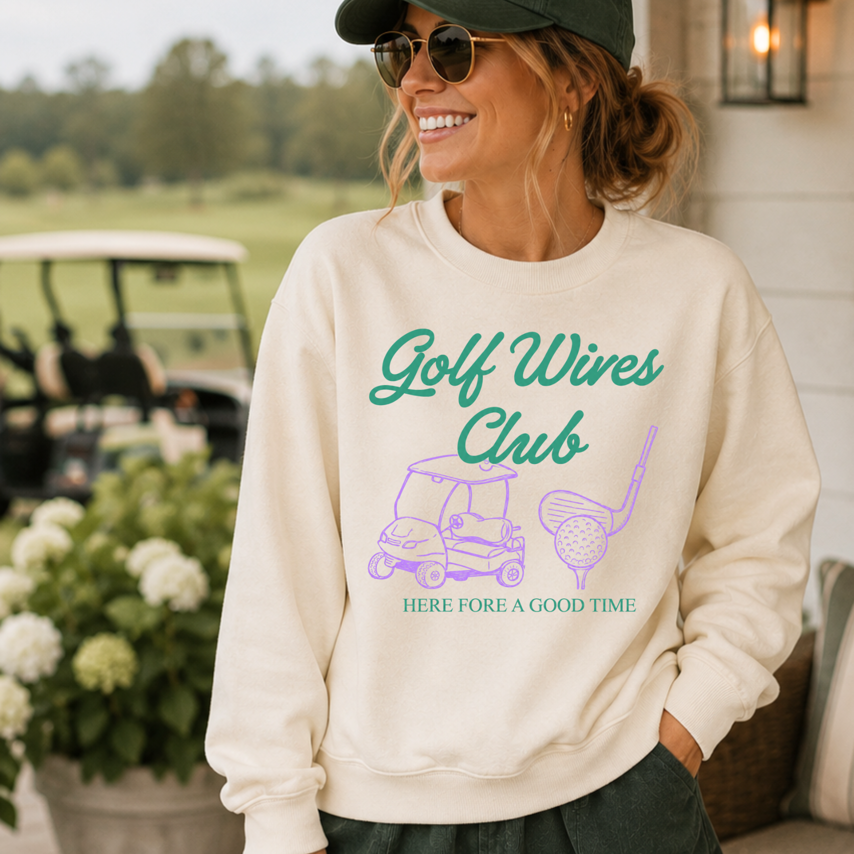 Golf Wives Club - Adult Sweatshirt