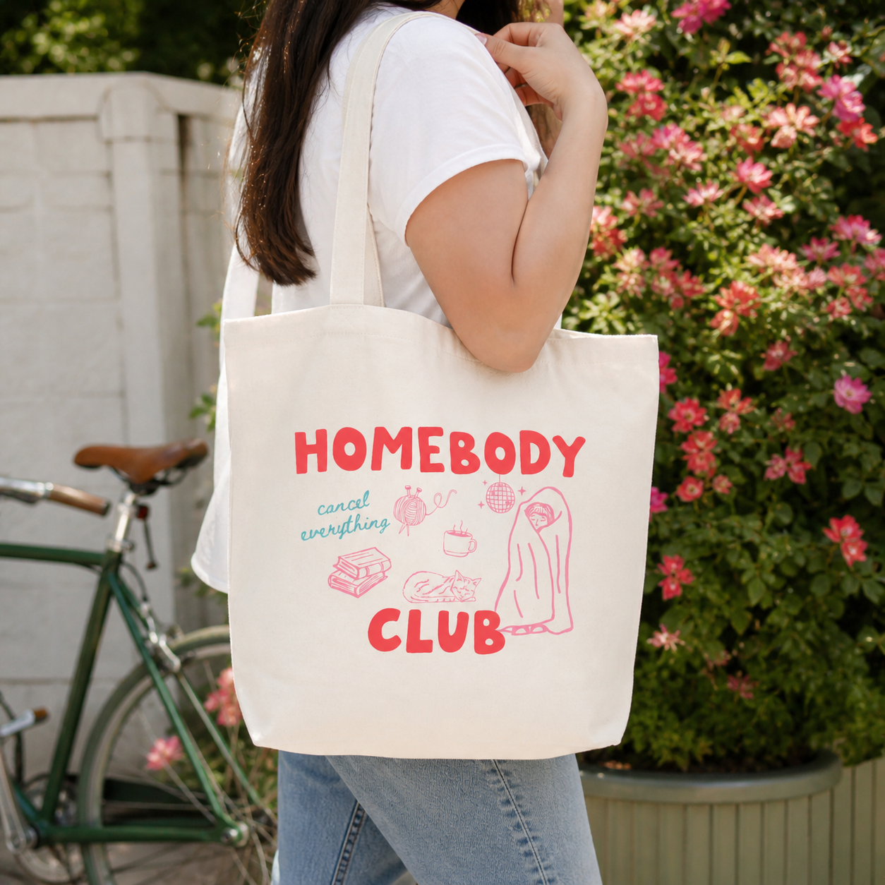 Homebody Club Tote Bag