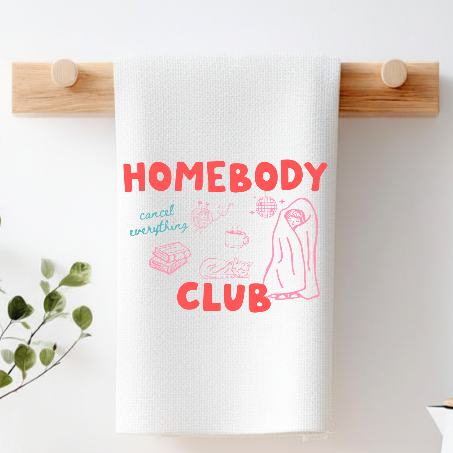 Homebody Club Kitchen Towel
