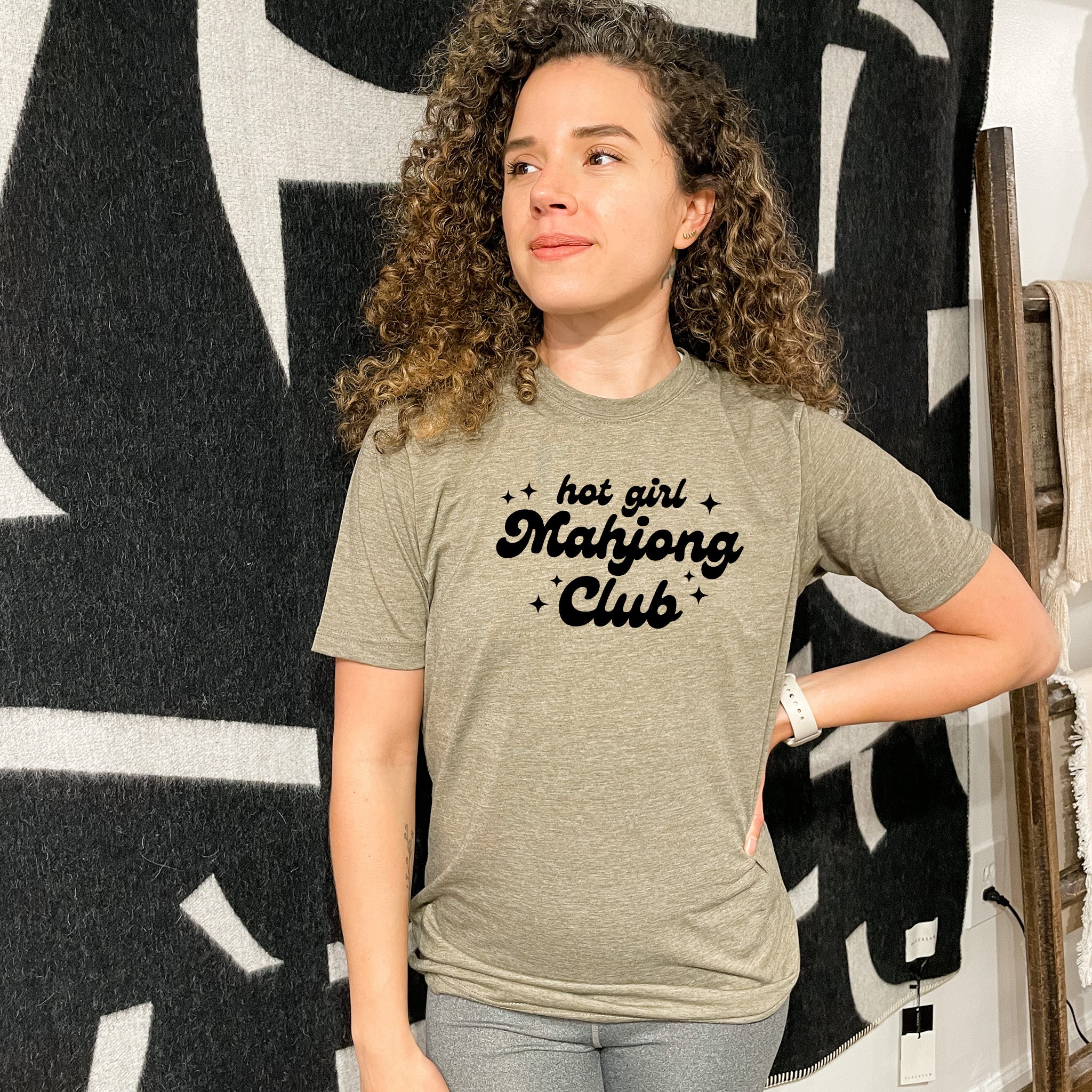 Hot Girl Mahjong Club - Men's / Unisex Tee