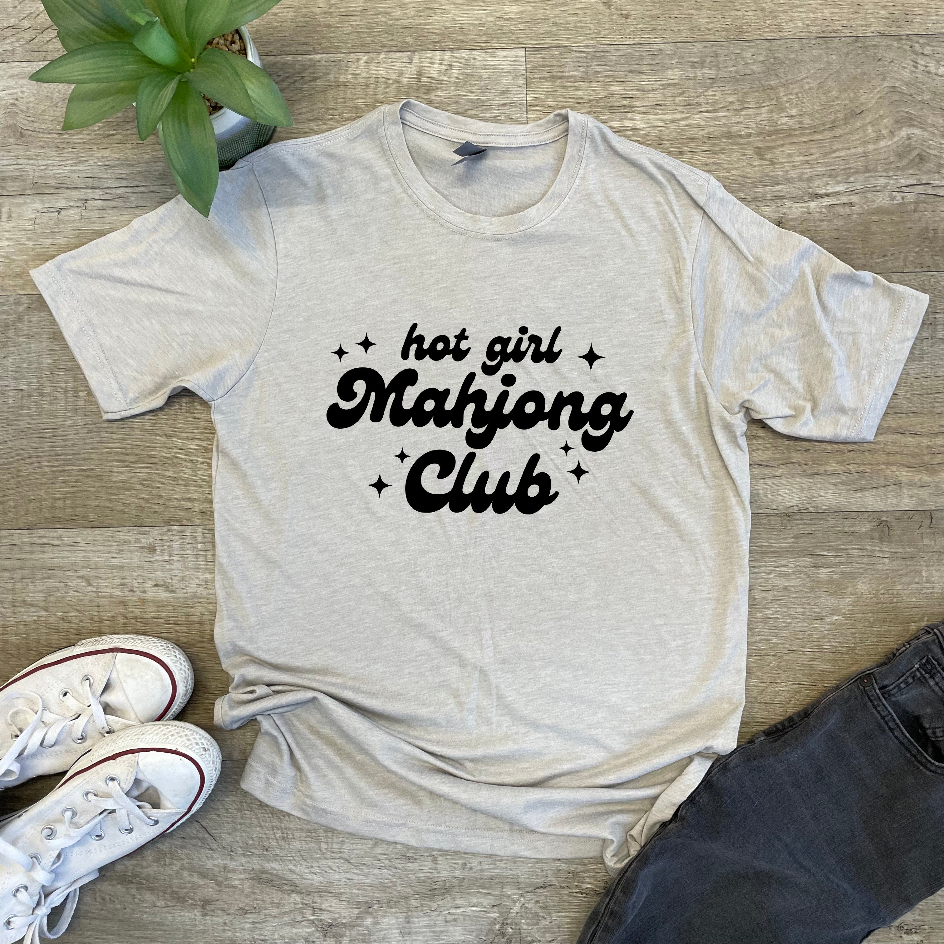 Hot Girl Mahjong Club - Men's / Unisex Tee