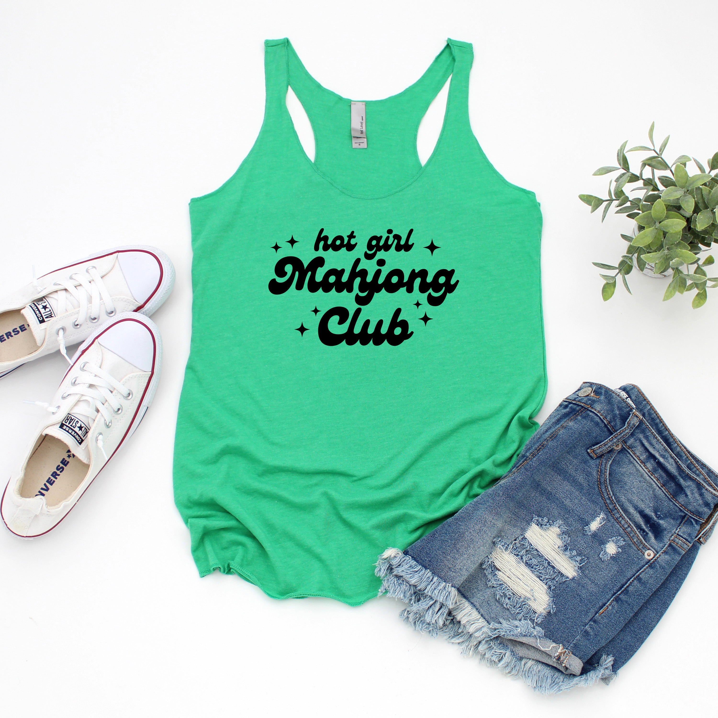 Hot Girl Mahjong Club - Women's Tank