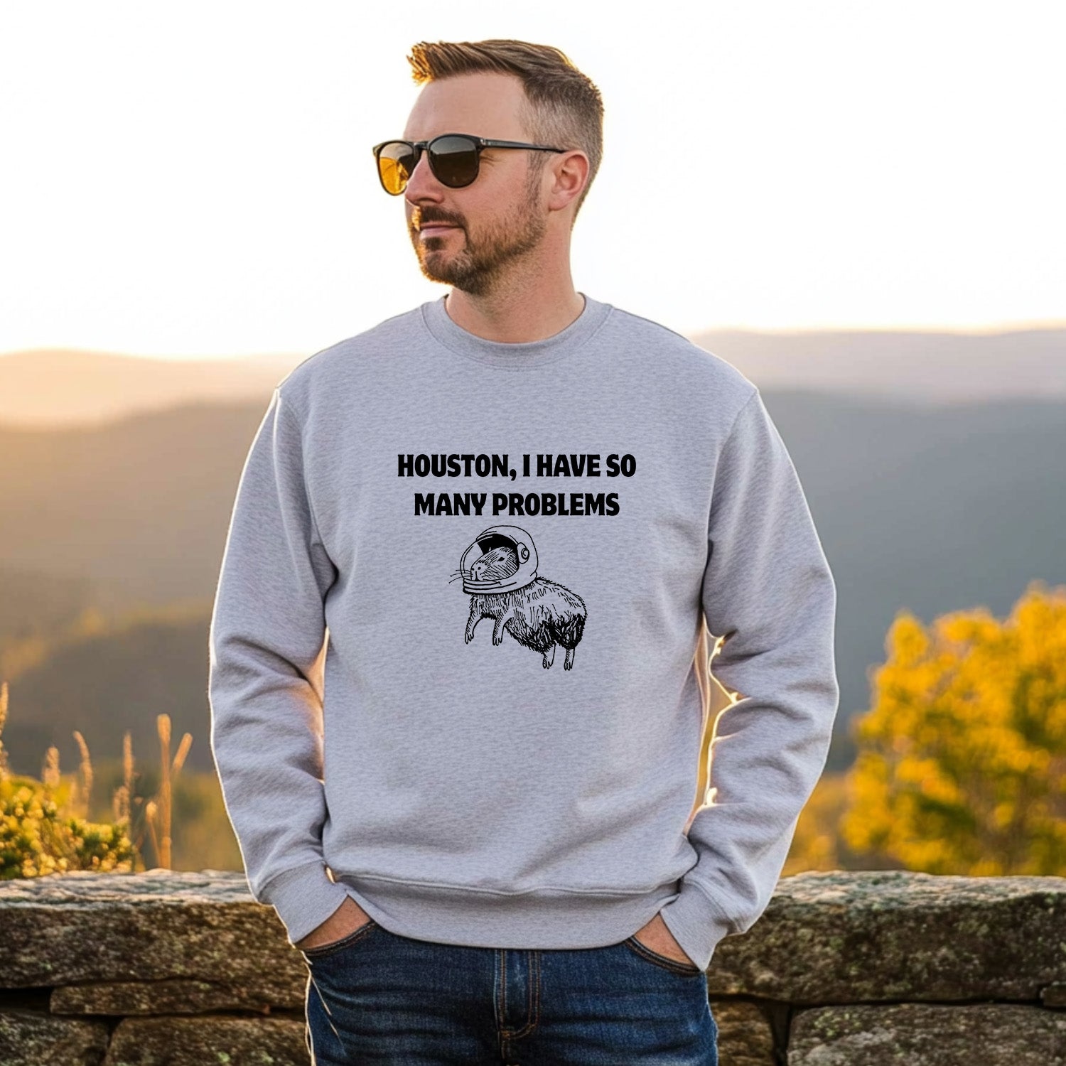 Houston, I Have So Many Problems - Unisex Sweatshirt