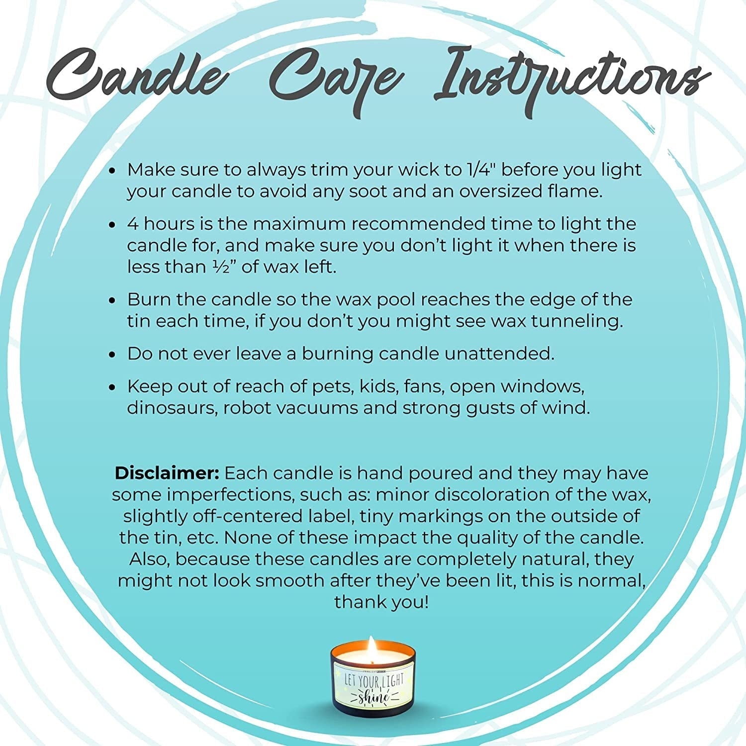 Vanilla Spice Plant-Based Candle 8 oz tin – Green Girl Basics