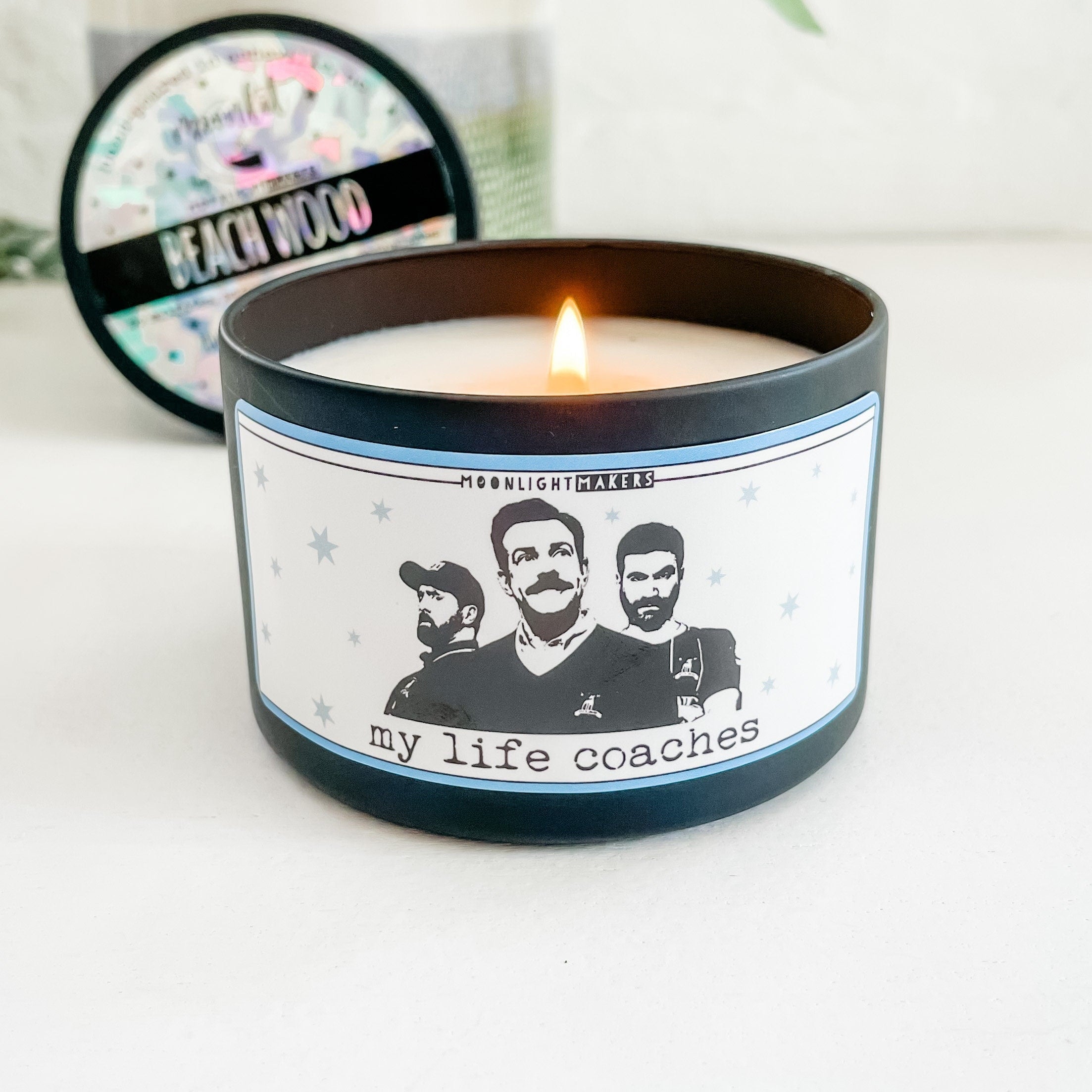 My Life Coaches (Ted Lasso) - 8oz Candle - Choose Your Scent - 100% Natural Soy Wax