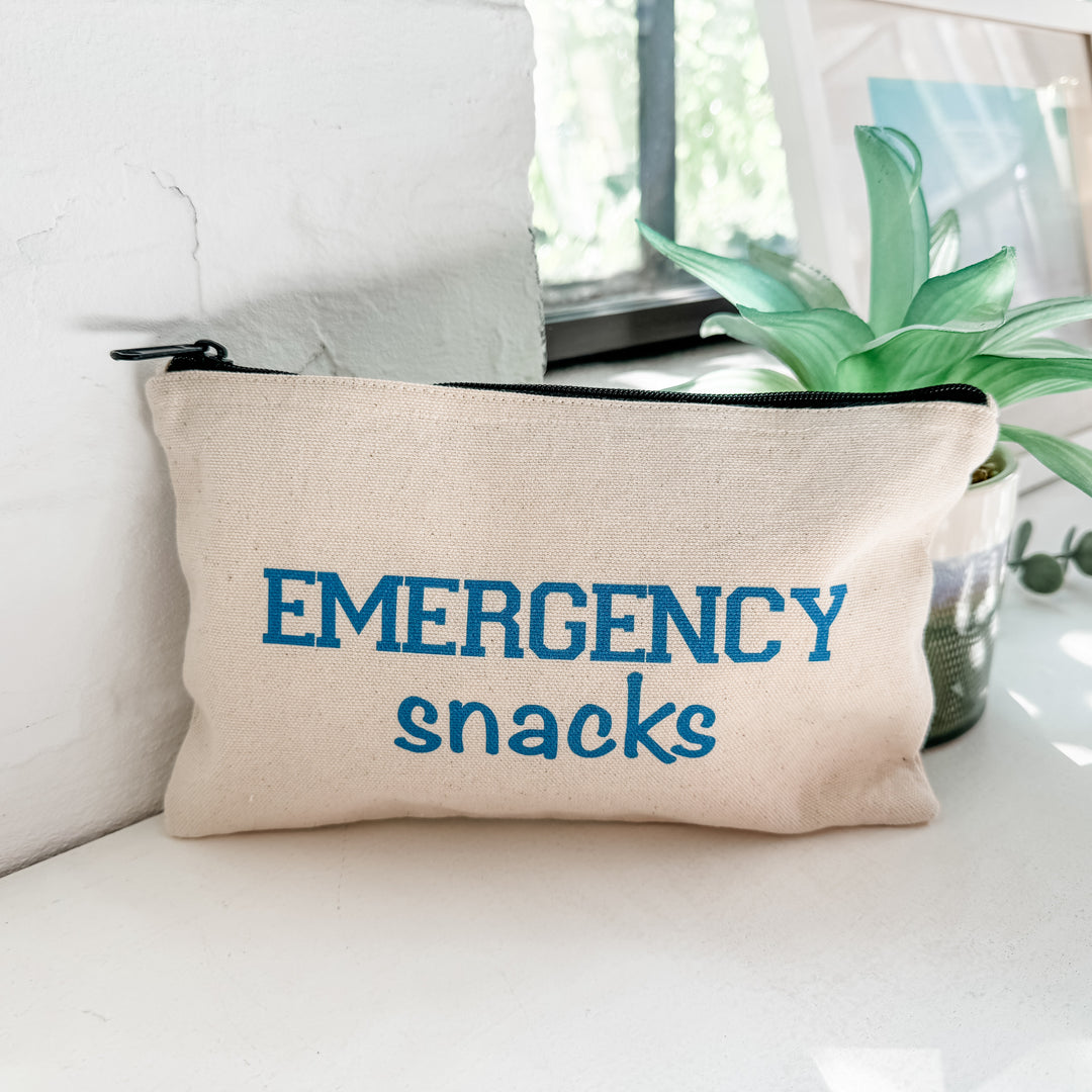 Emergency Snacks - Zipper Pouch