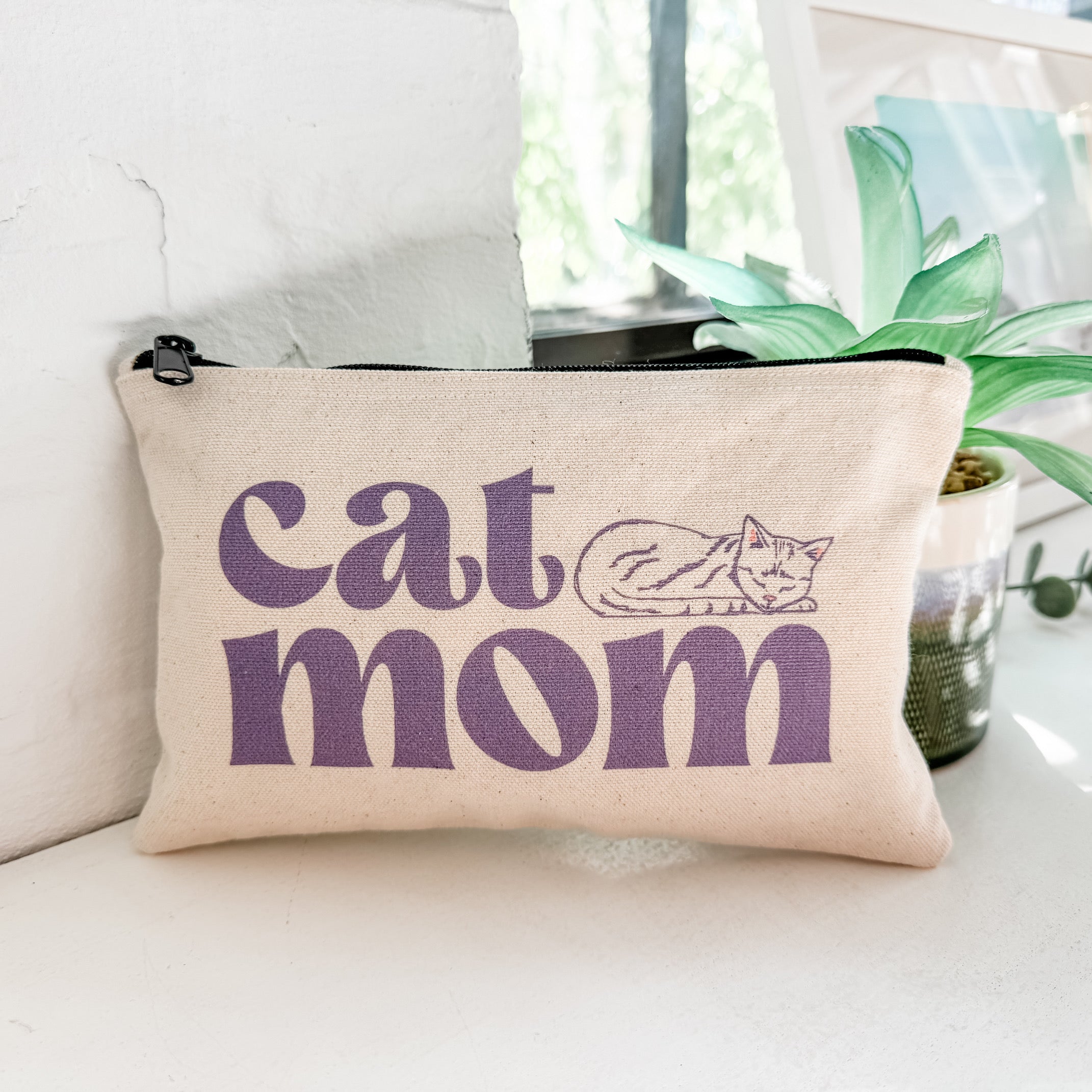 Cat Mom - Zipper Pouch