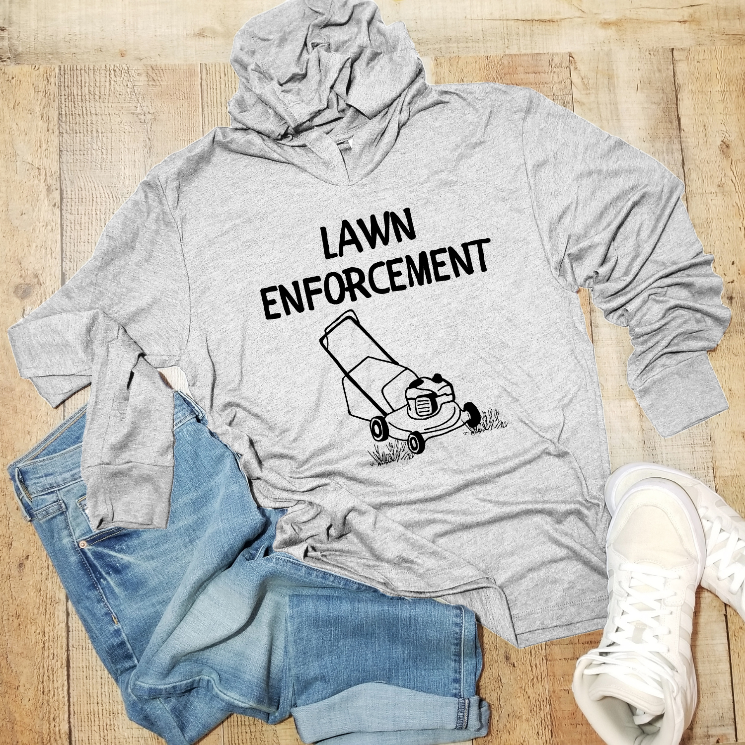Lawn Enforcement - Unisex T-Shirt Hoodie