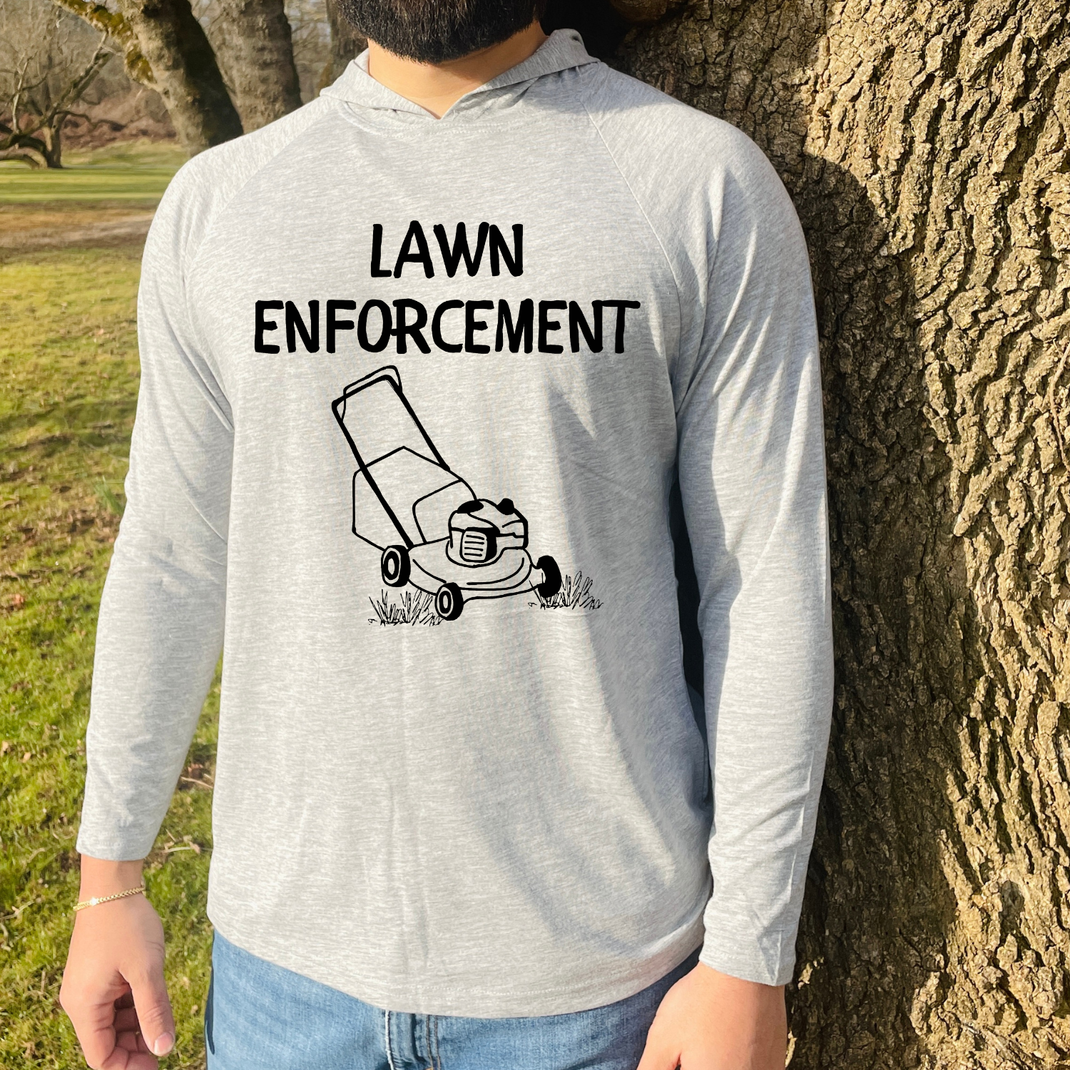 Lawn Enforcement - Unisex T-Shirt Hoodie