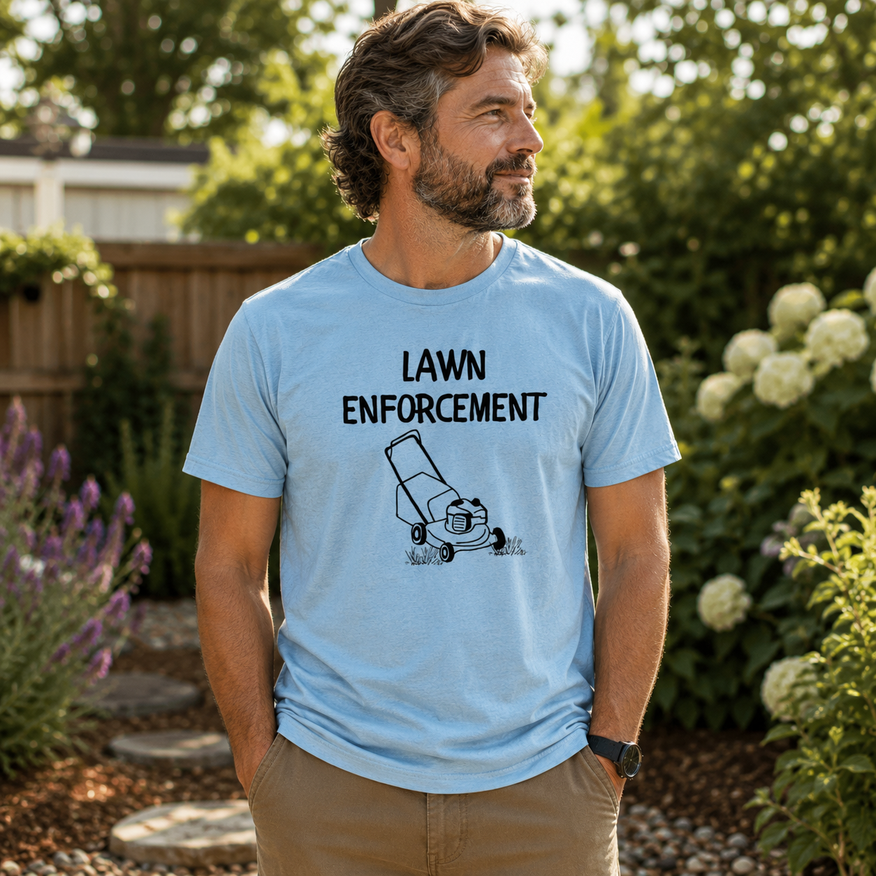 Lawn Enforcement - Men's / Unisex Tee