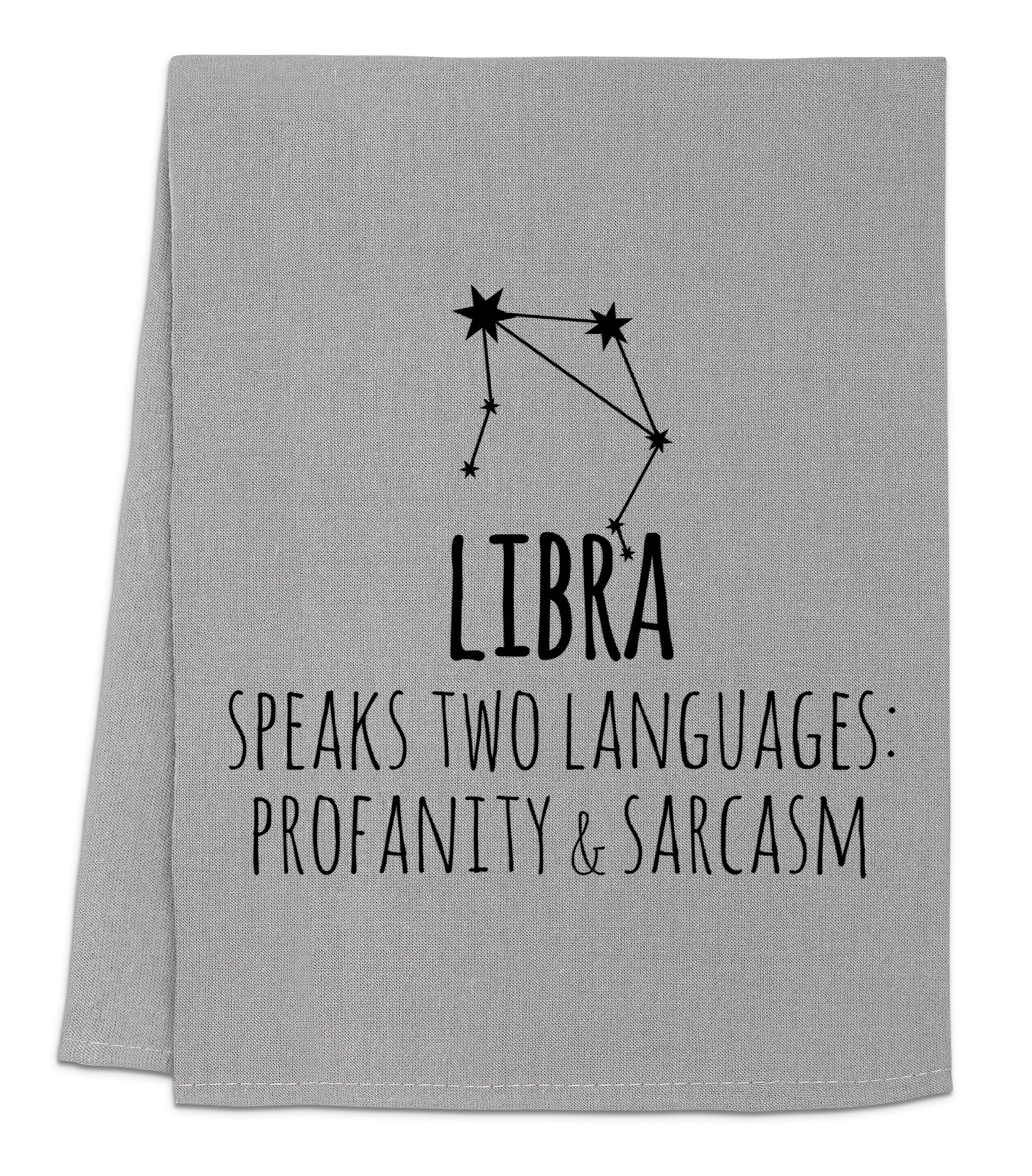 Funny Zodiac Kitchen Towels