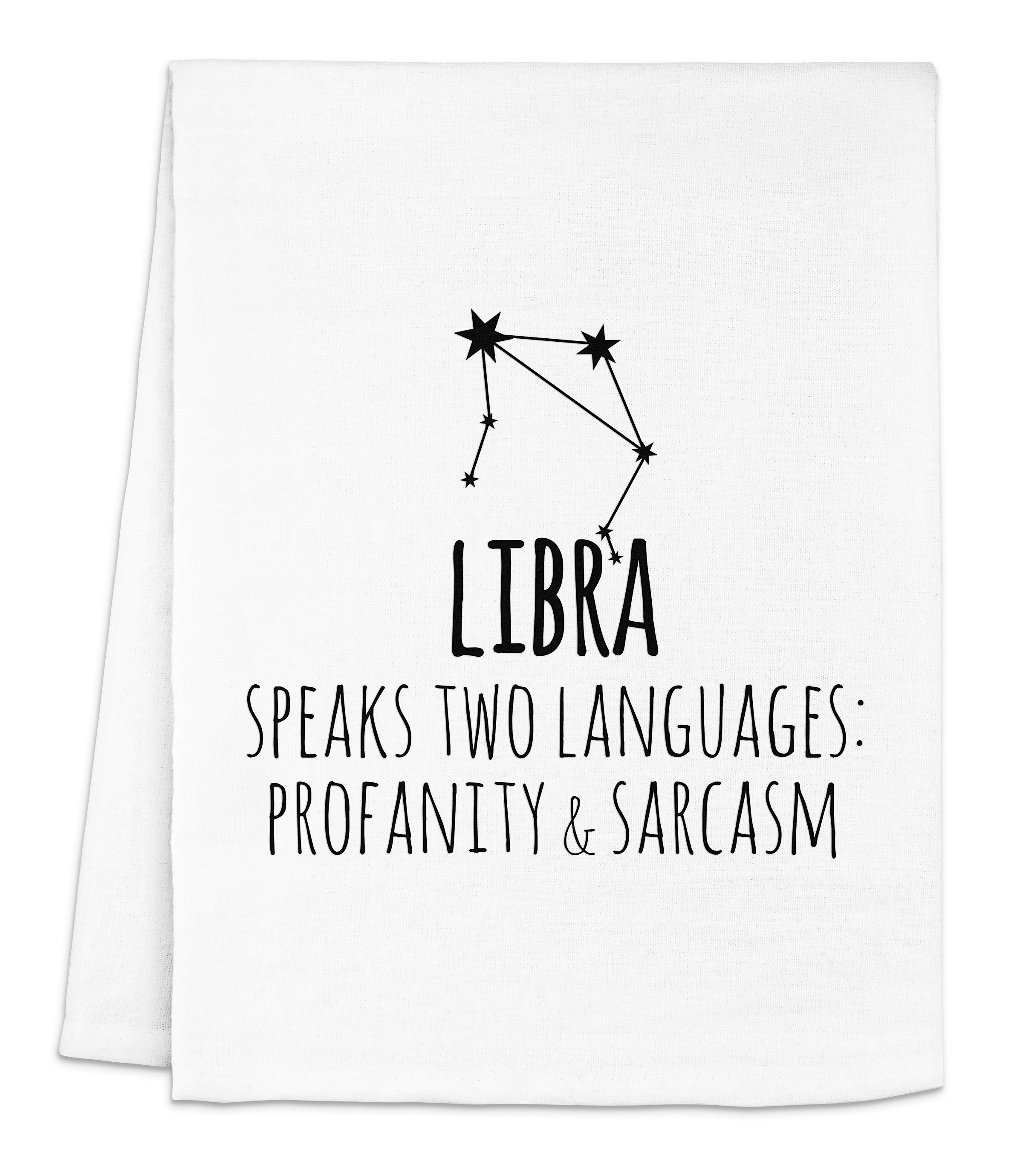 Funny Zodiac Kitchen Towels
