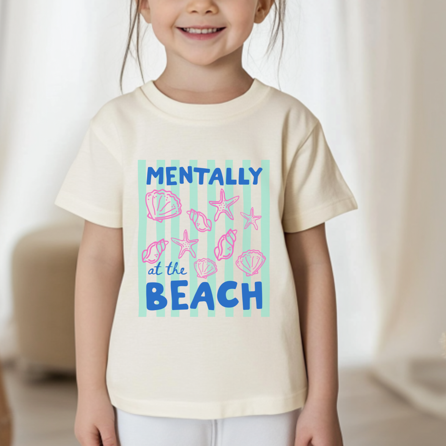 Mentally At The Beach - Toddler Tee