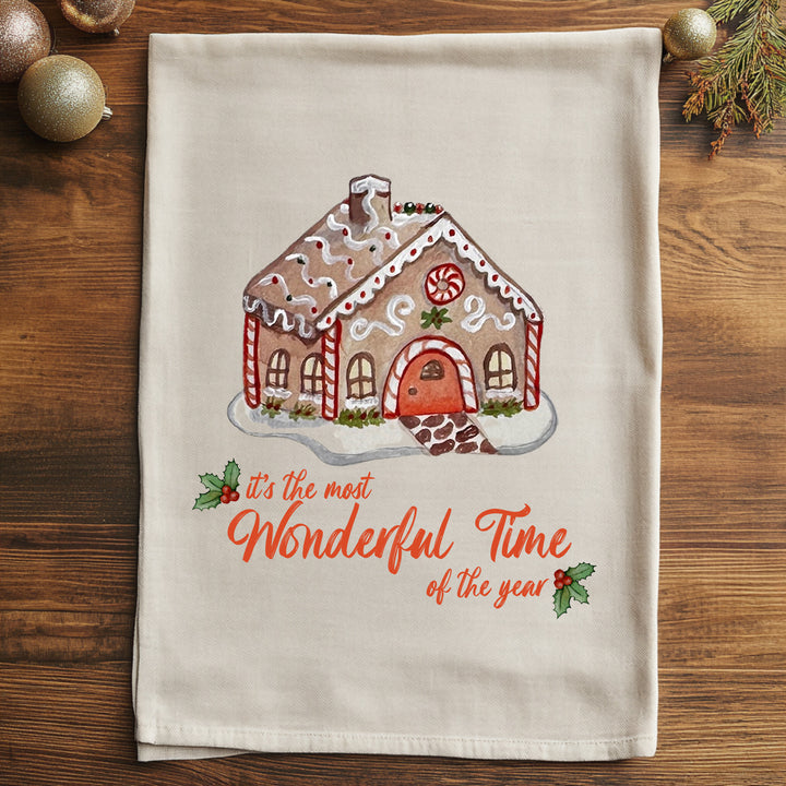 It's The Most Wonderful Time Of The Year - Christmas Kitchen Towel
