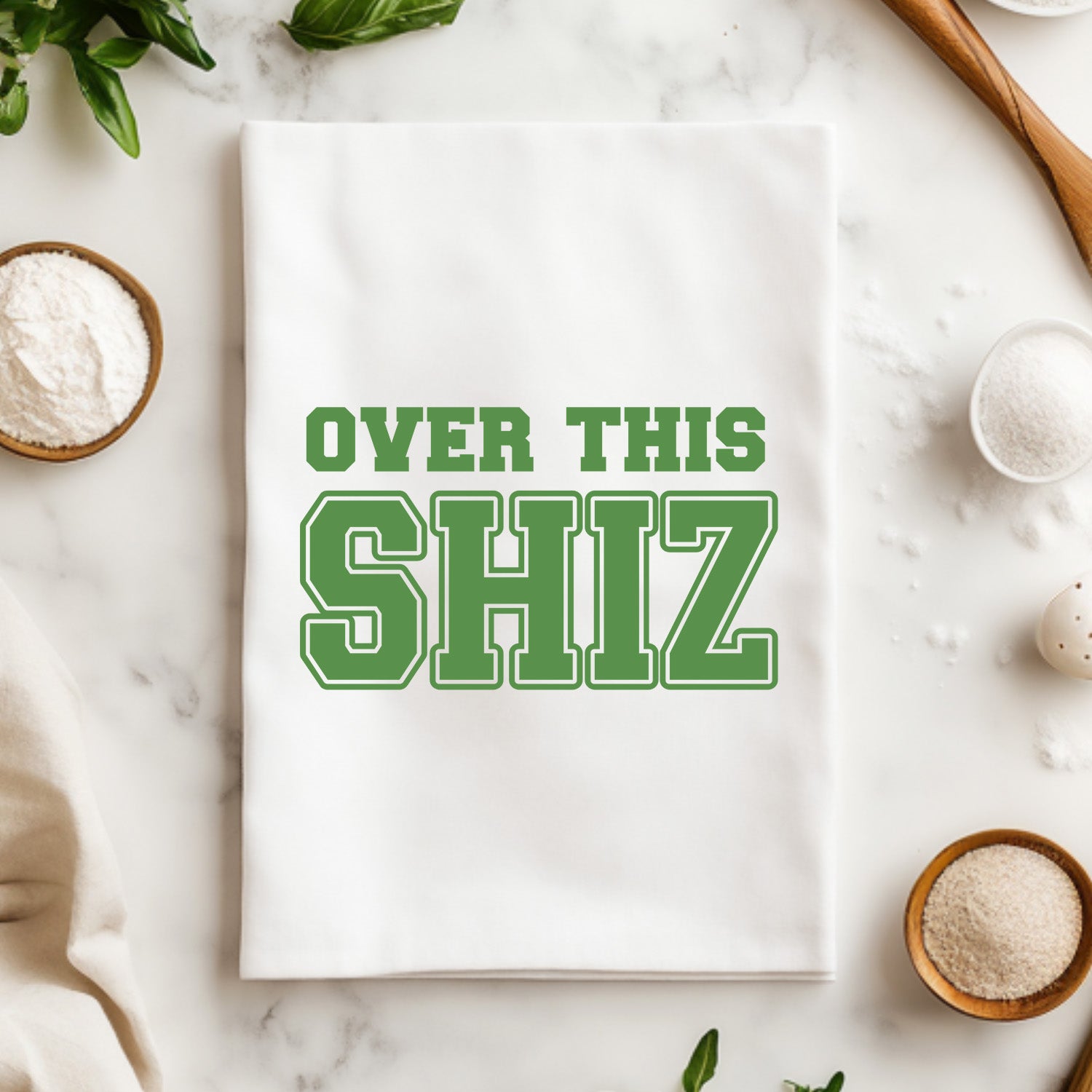 Full Color Wicked Inspired Kitchen Towel - Over This Shiz
