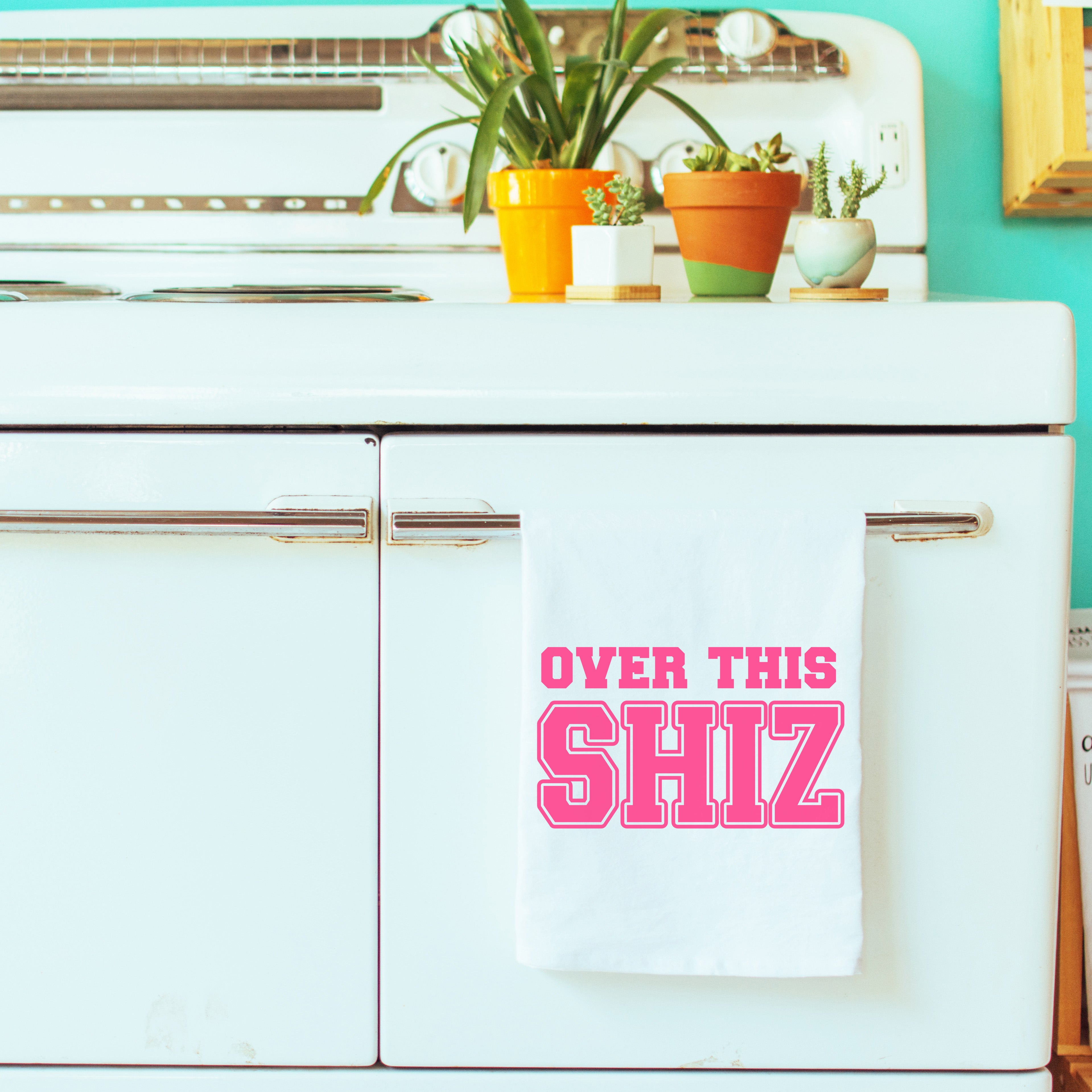 Full Color Wicked Inspired Kitchen Towel - Over This Shiz