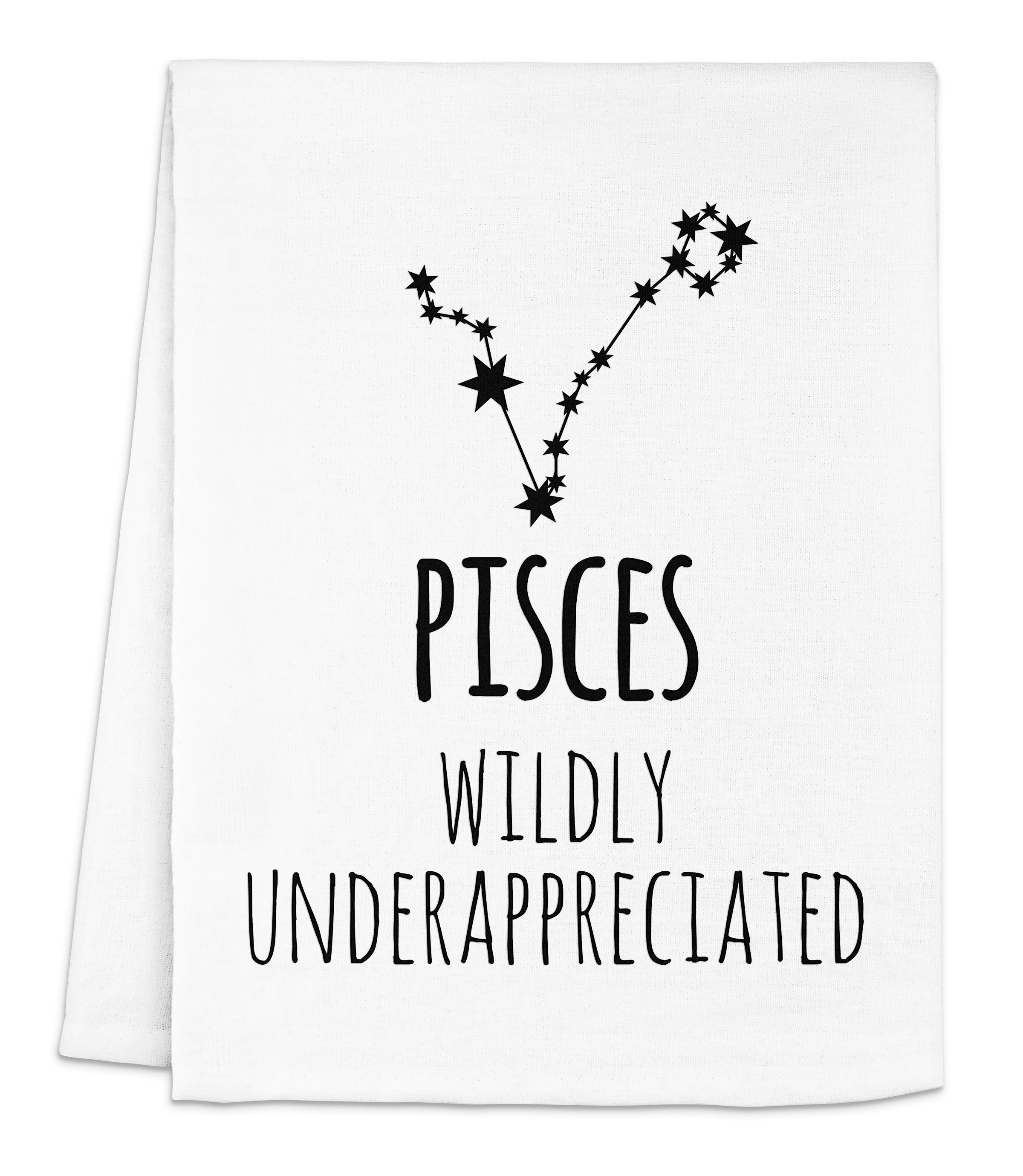 Funny Zodiac Kitchen Towels