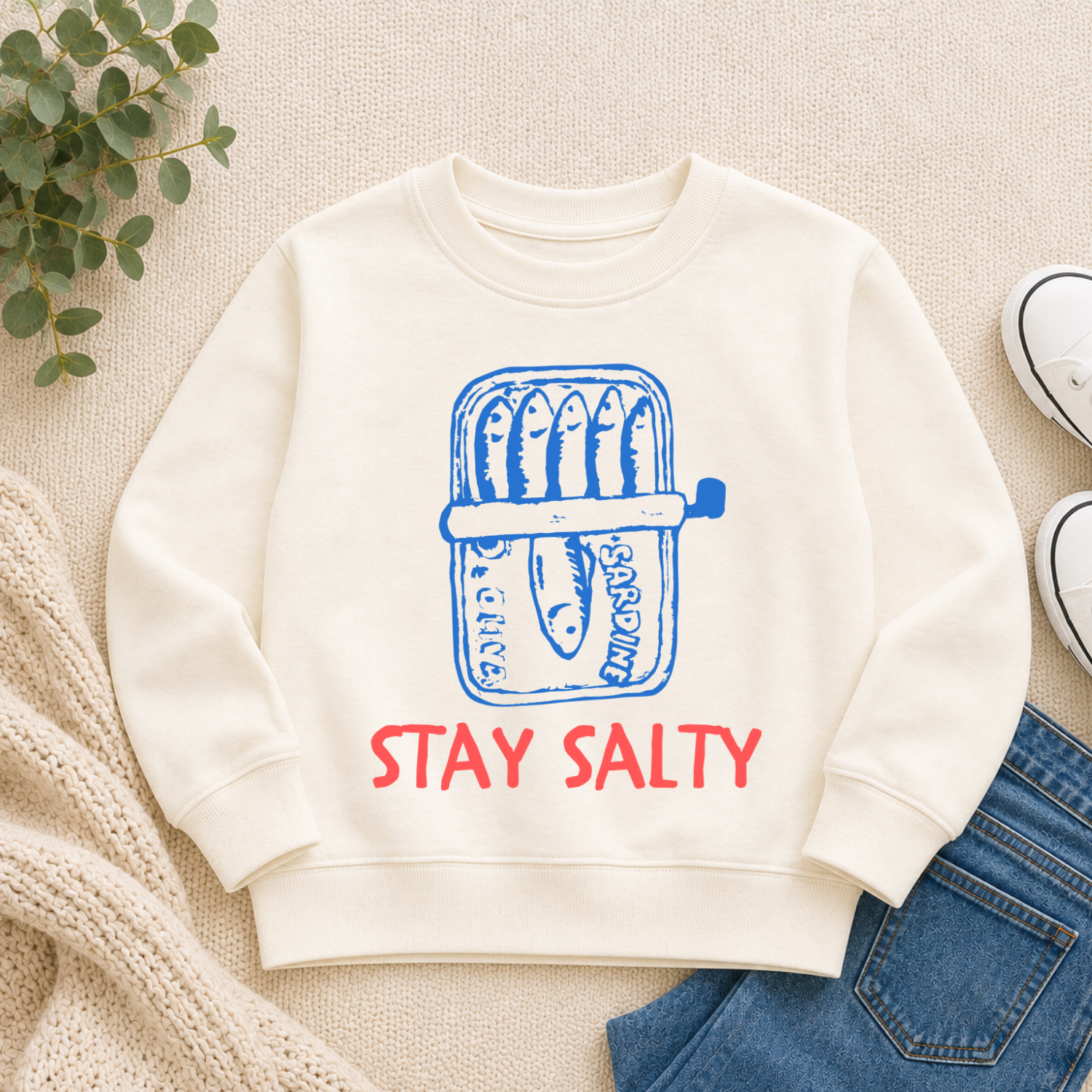 Stay Salty - Kid's Sweatshirt
