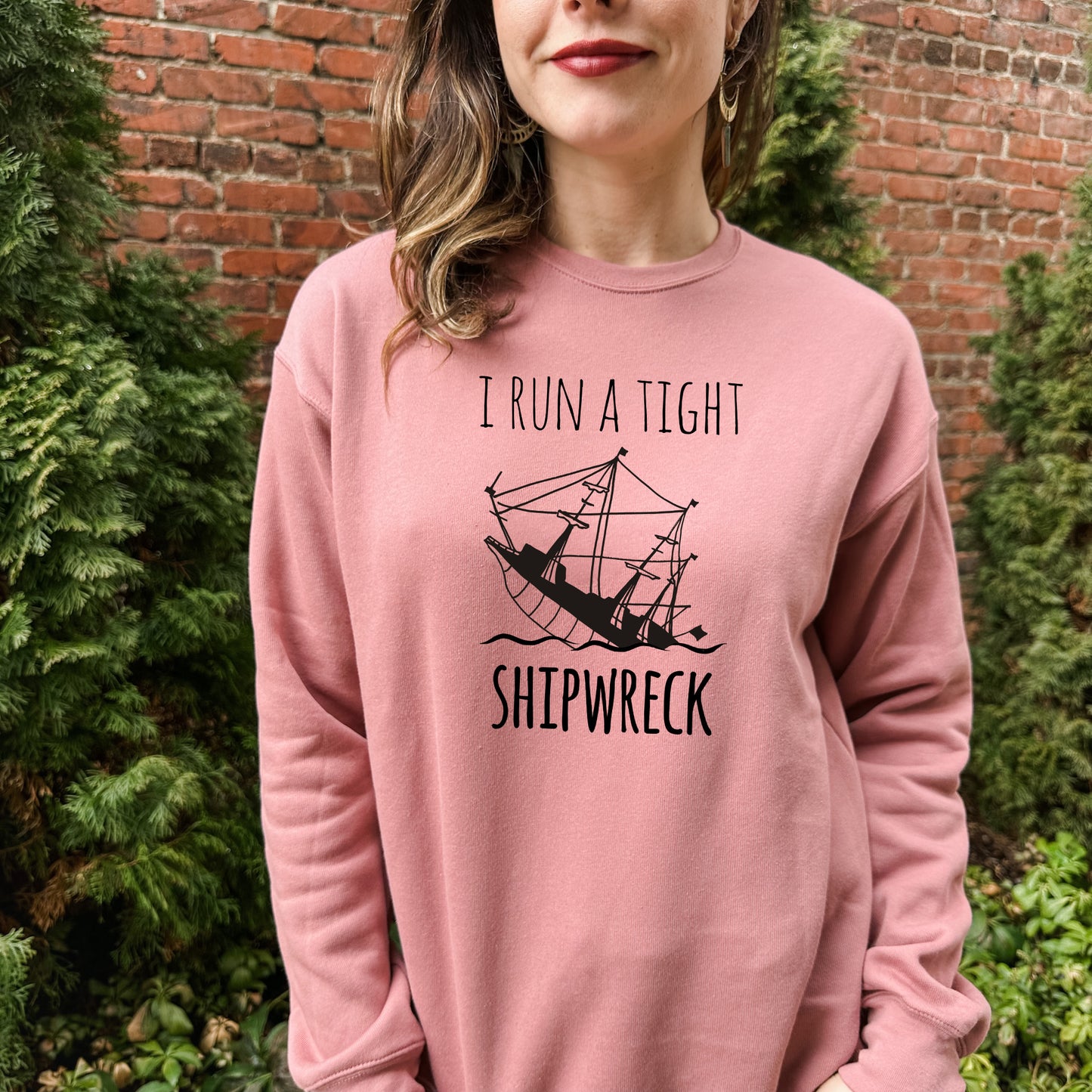 Shrimpin' Ain't Easy - Unisex Sweatshirt - Heather Gray, Dusty Blue, Mauve, or Gold