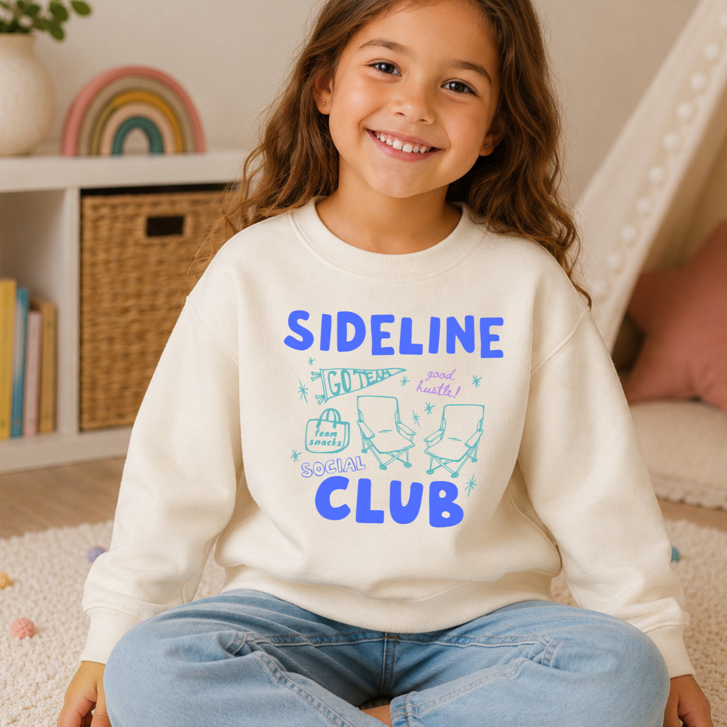 Sideline Social Club - Kid's Sweatshirt
