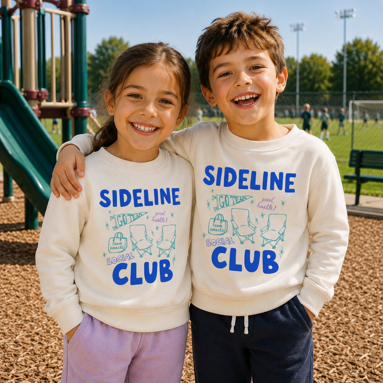 Sideline Social Club - Kid's Sweatshirt