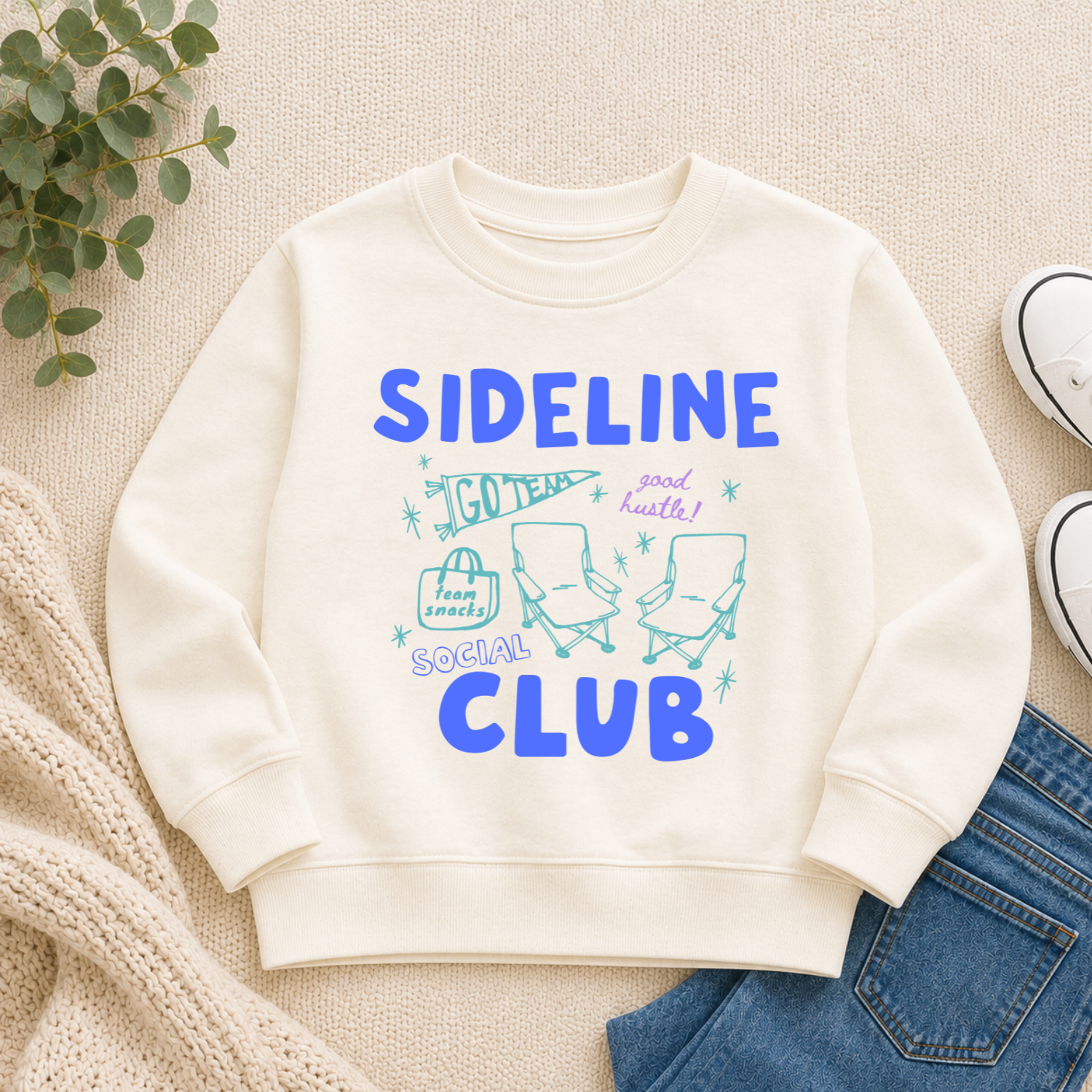 Sideline Social Club - Kid's Sweatshirt