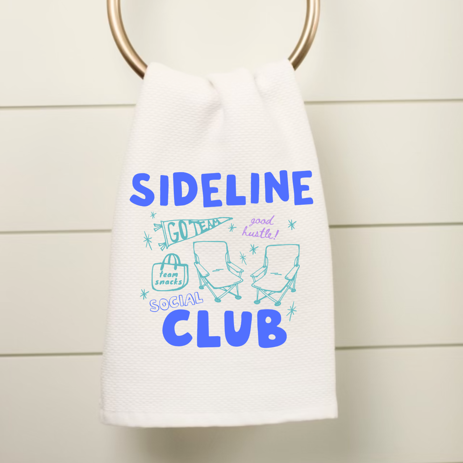 Sideline Social Club Kitchen Towel