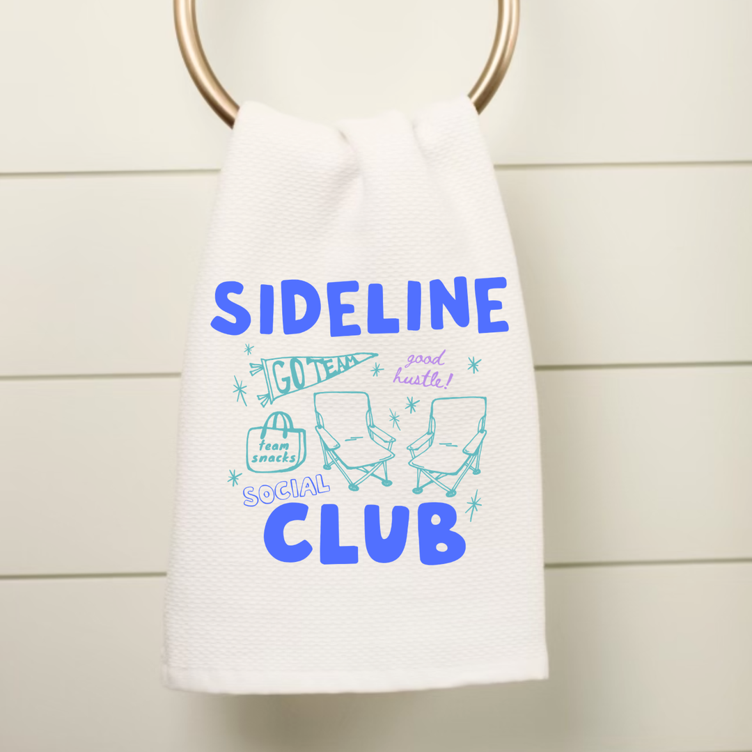 Sideline Social Club Kitchen Towel