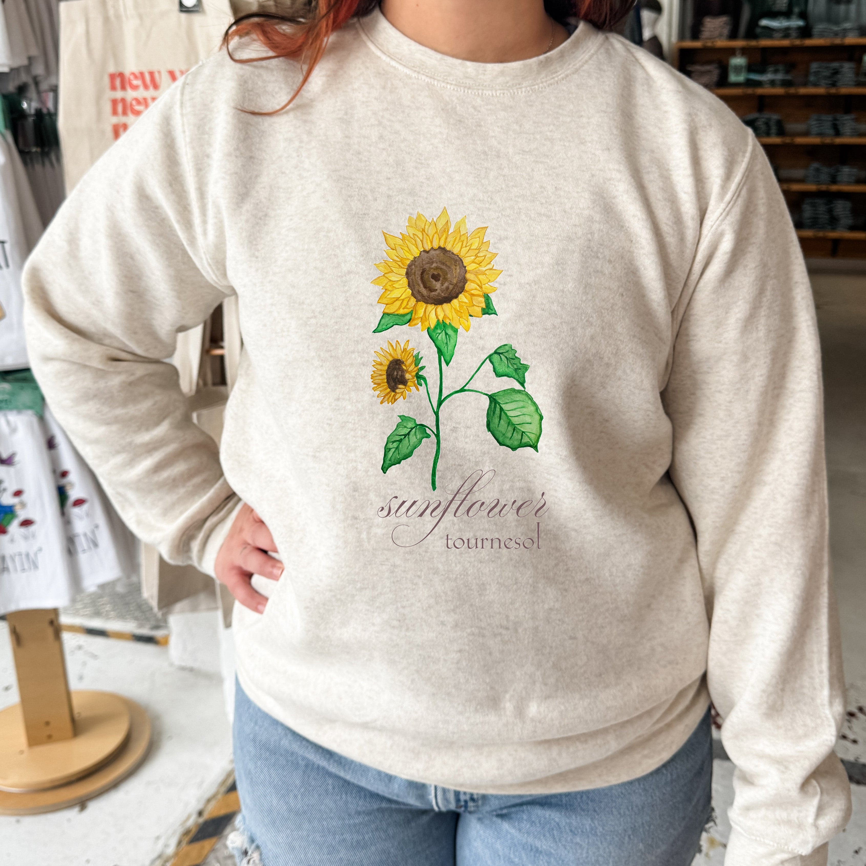 Sunflower - Unisex Sweatshirt - Oatmeal