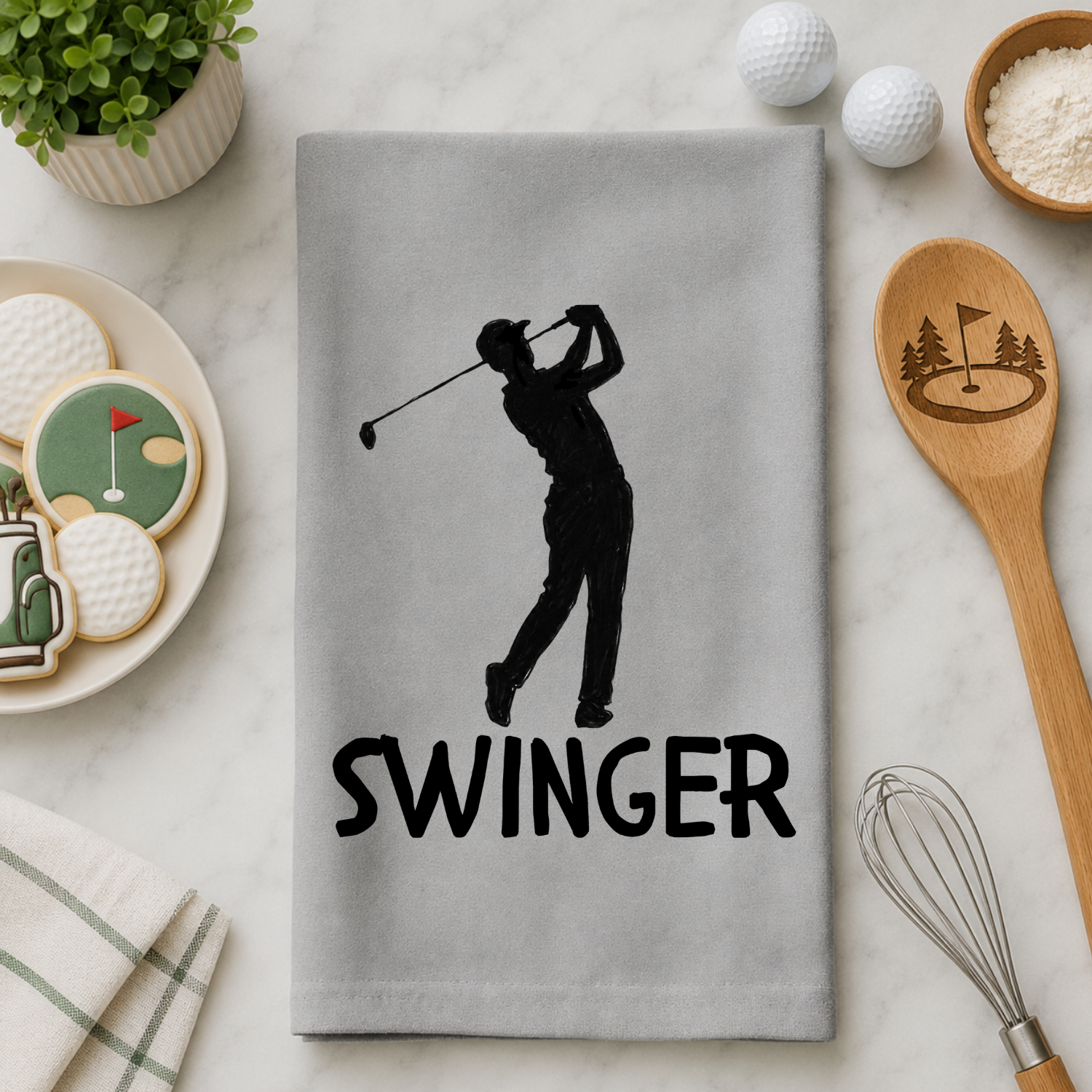 Swinger Golf Kitchen Towel
