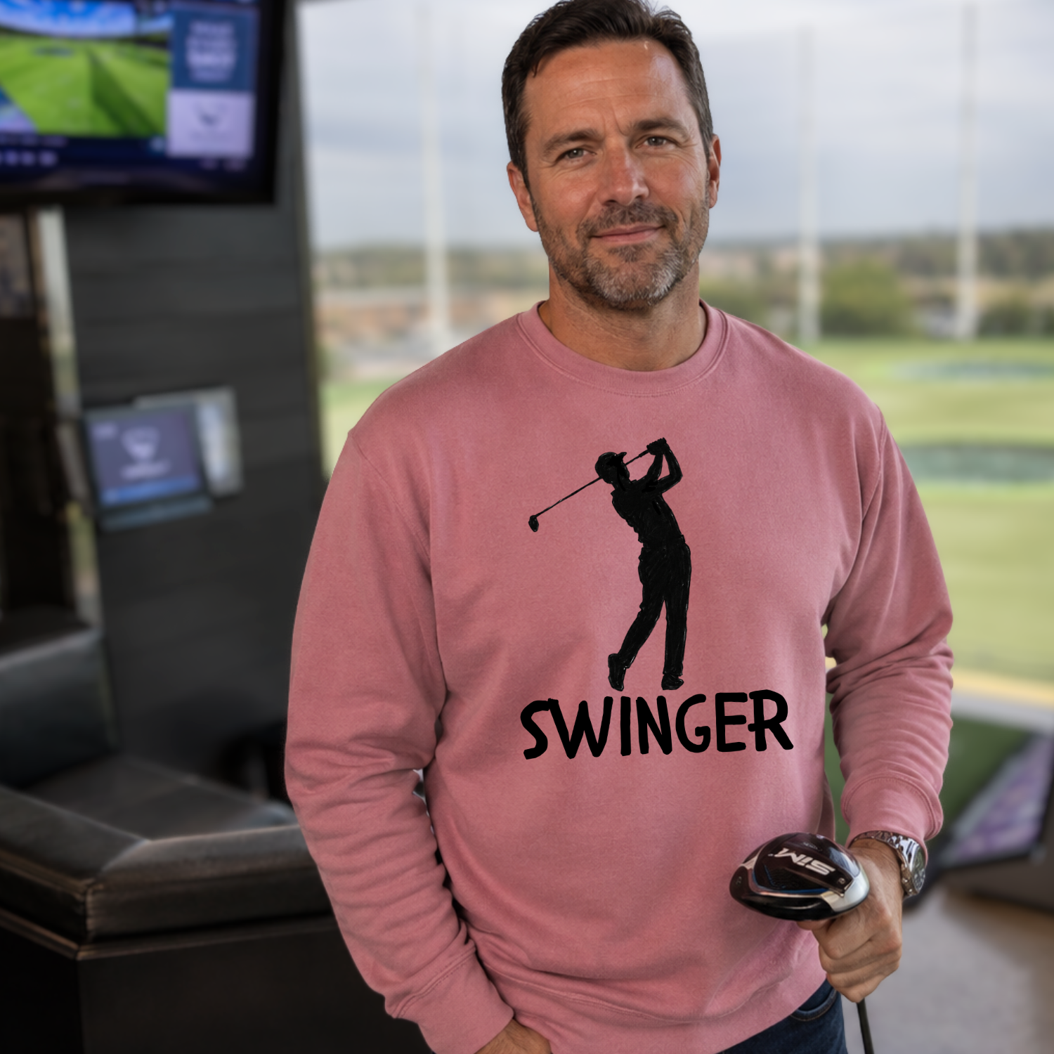 Swinger - Unisex Golf Sweatshirt