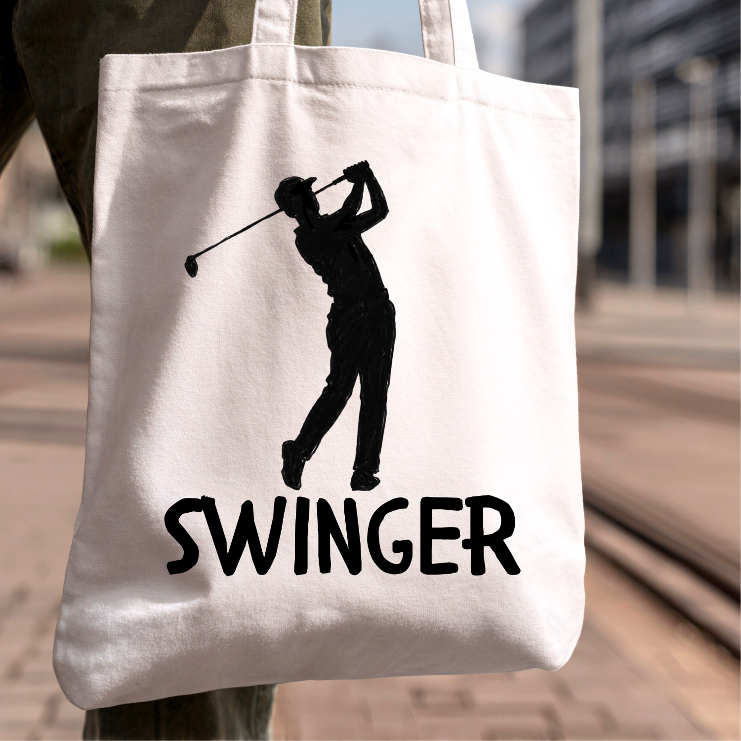 Swinger Golf Tote Bag