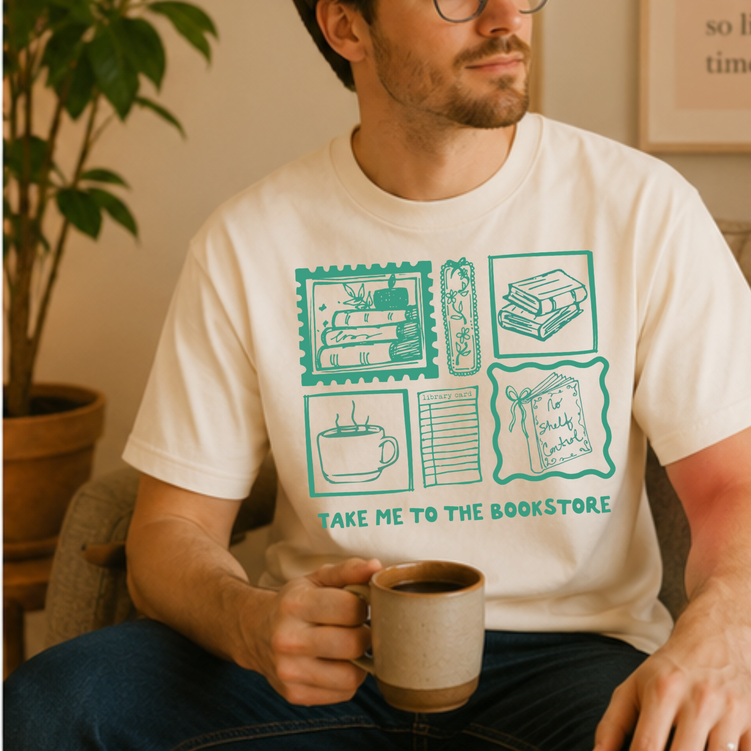 Take Me To The Bookstore Men's / Unisex Tee