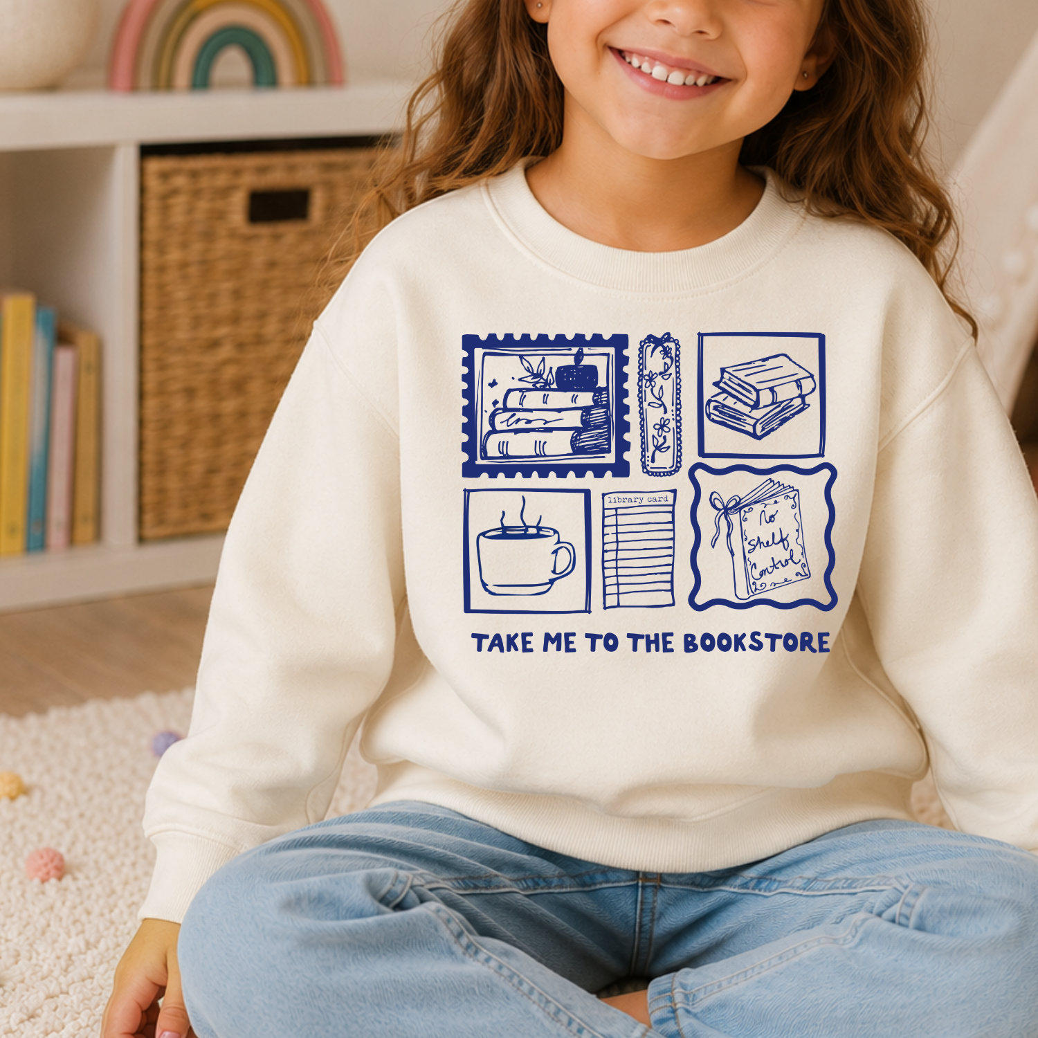 Take Me To The Bookstore - Kid's Sweatshirt
