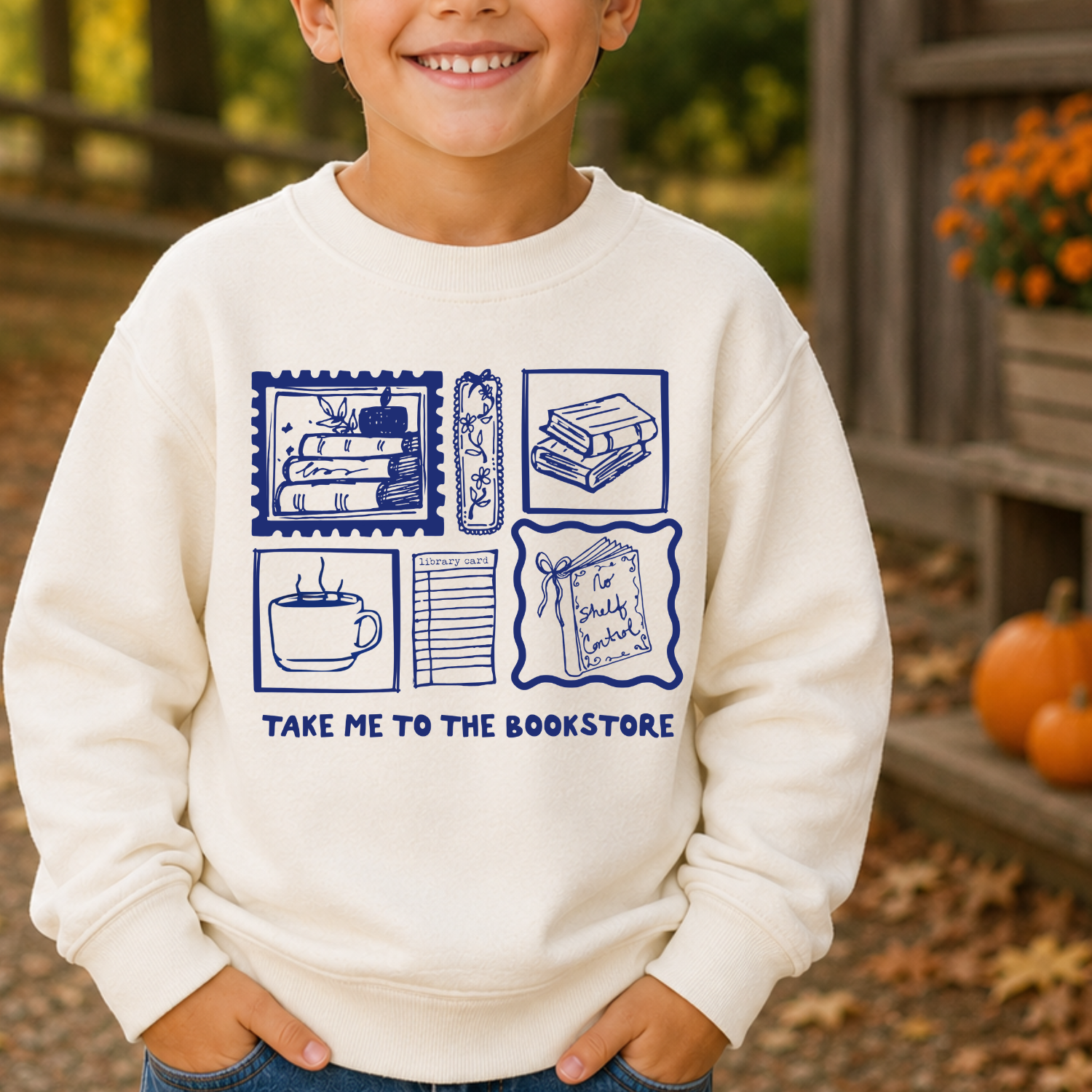 Take Me To The Bookstore - Kid's Sweatshirt