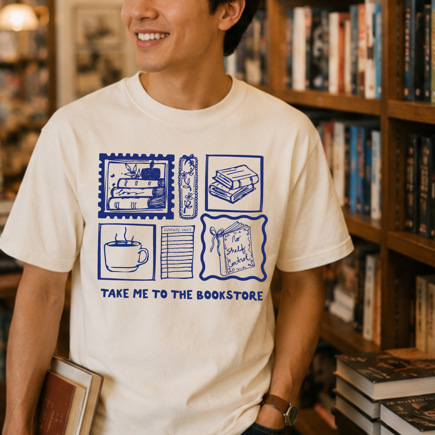 Take Me To The Bookstore Men's / Unisex Tee